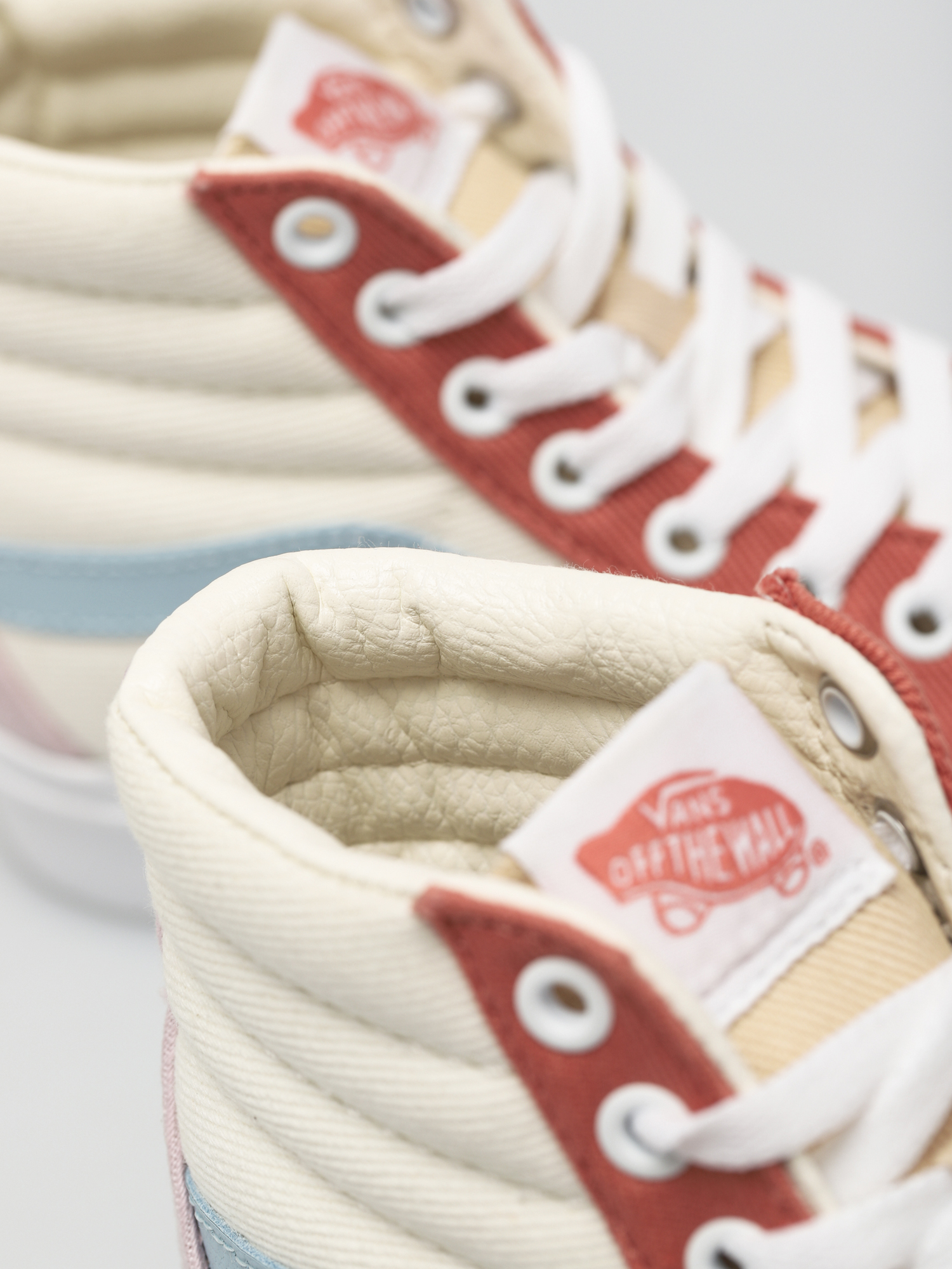 Vans Sk8 Hi Platform 2 Shoes (twill/pastel block/trwht)