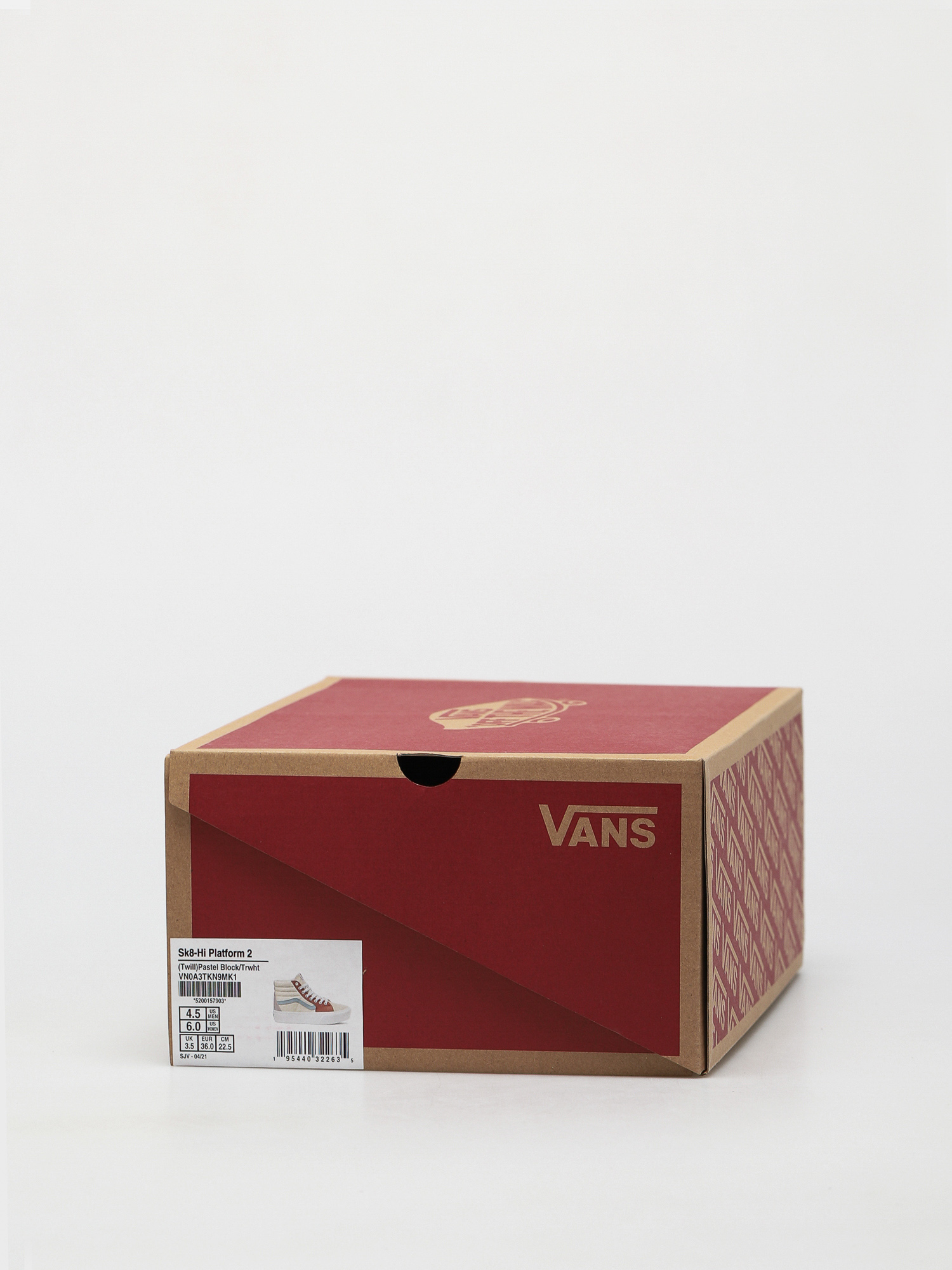 Vans Sk8 Hi Platform 2 Shoes (twill/pastel block/trwht)