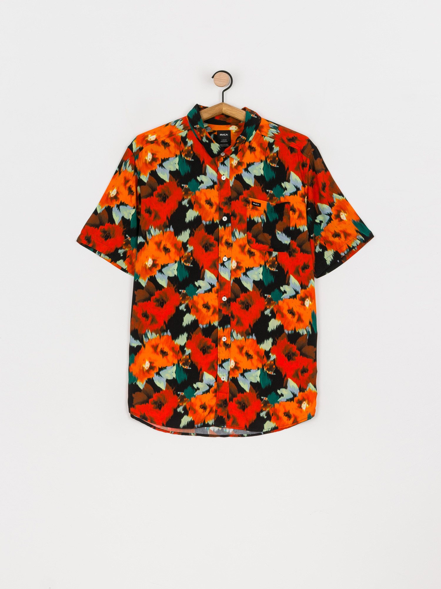 RVCA Wonder Floral Shirt (black)