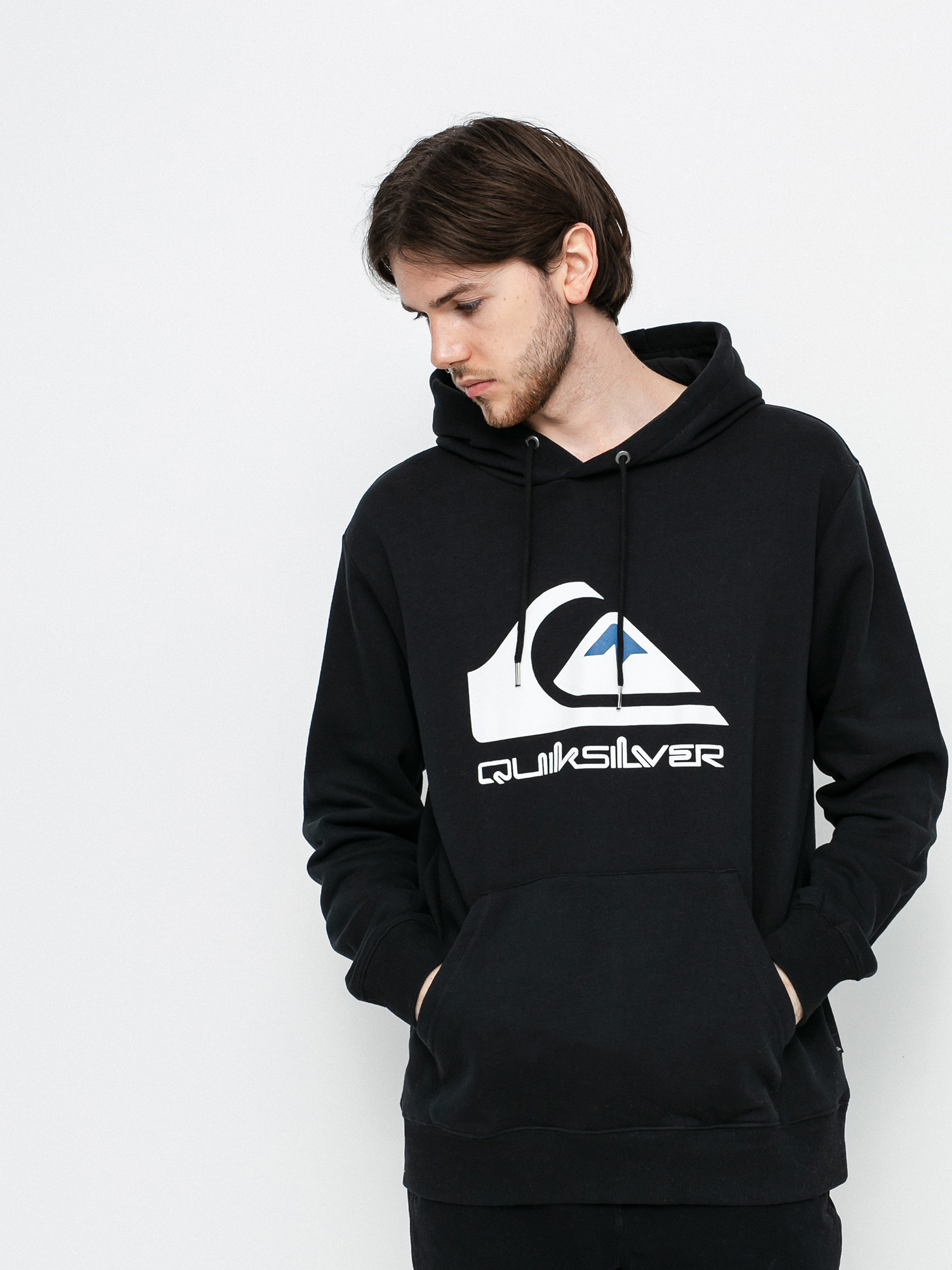 Quiksilver Big Logo HD Hoodie (black)