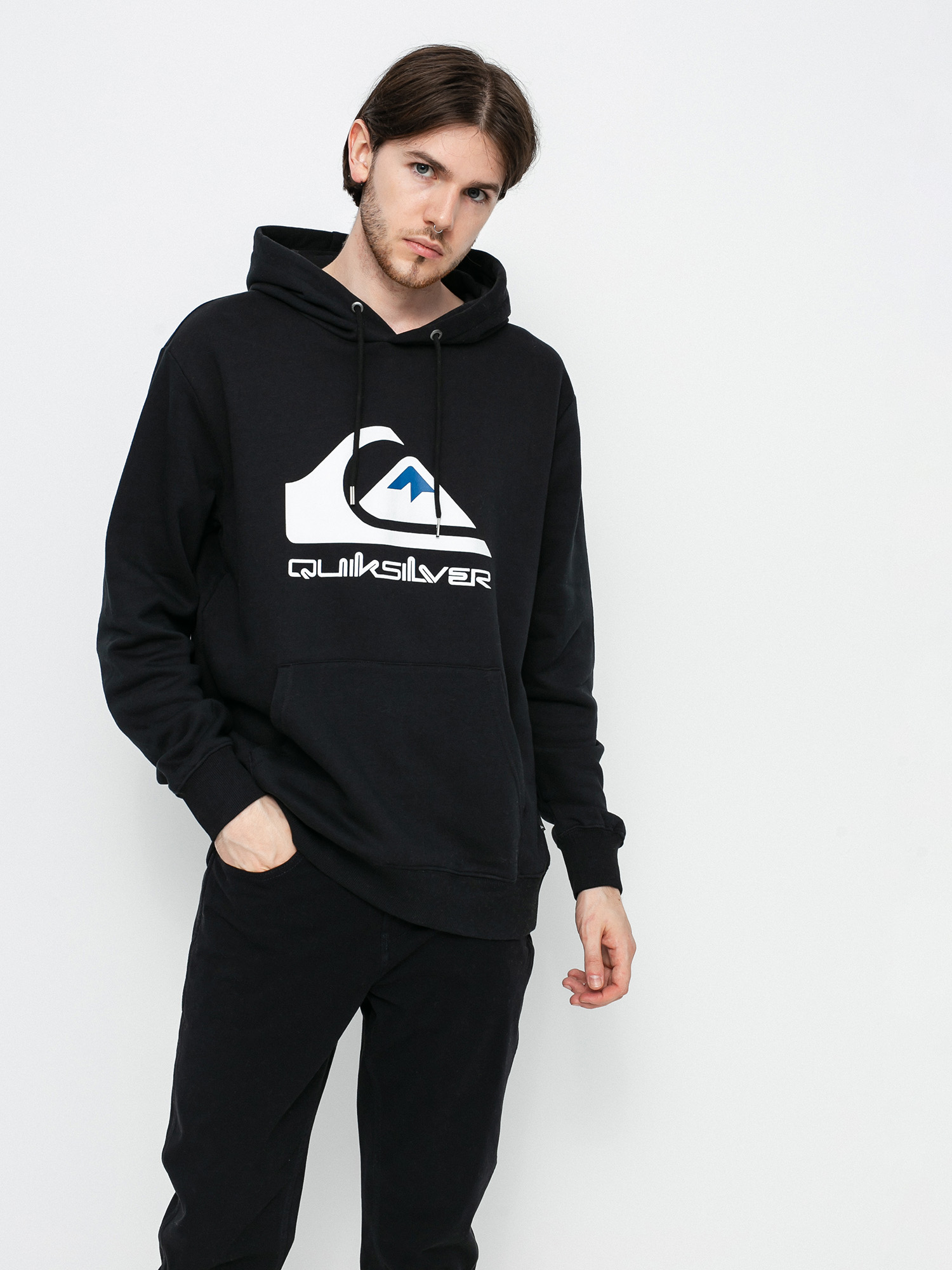 Quiksilver Big Logo HD Hoodie (black)