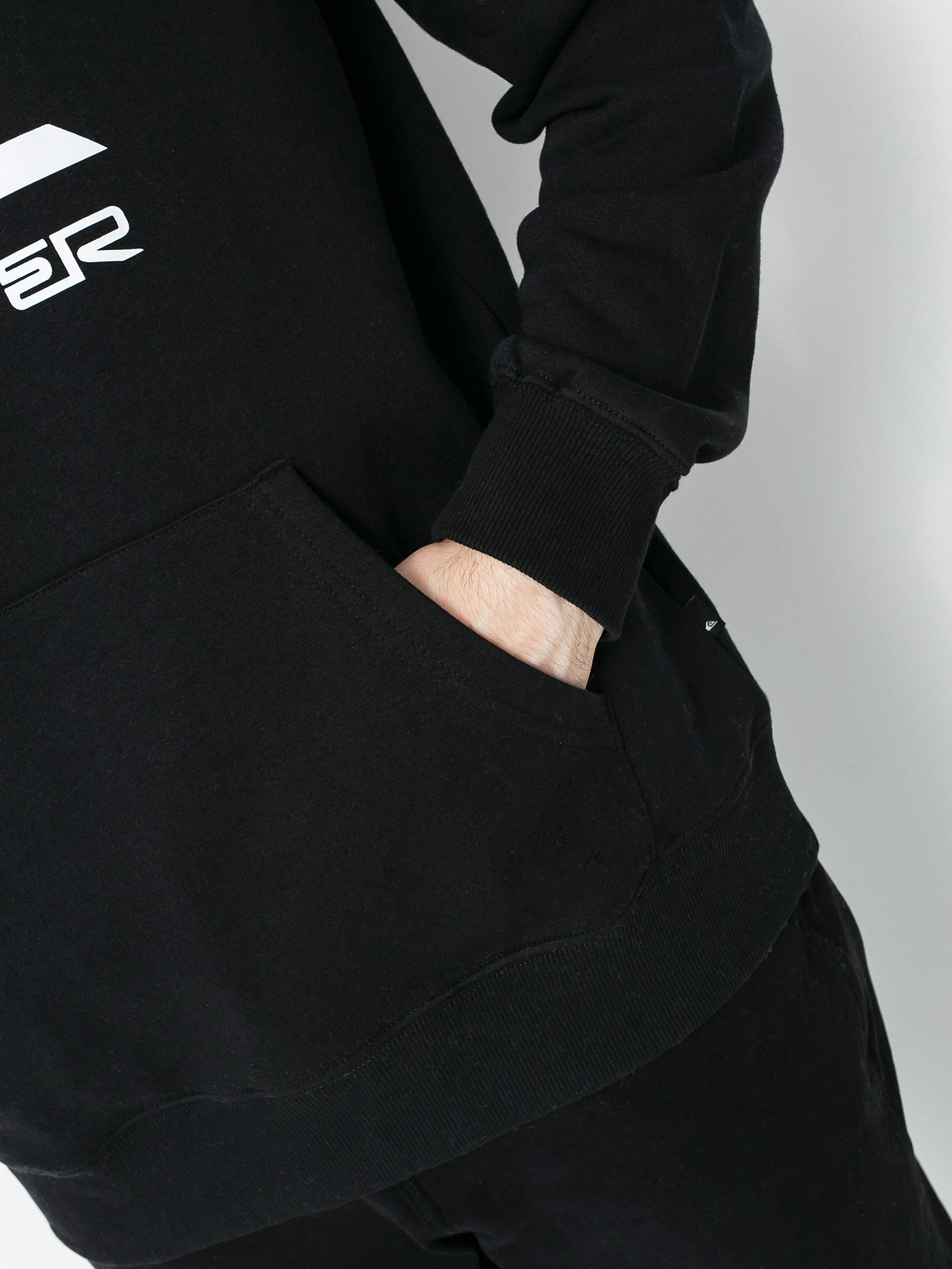 Quiksilver Big Logo HD Hoodie (black)