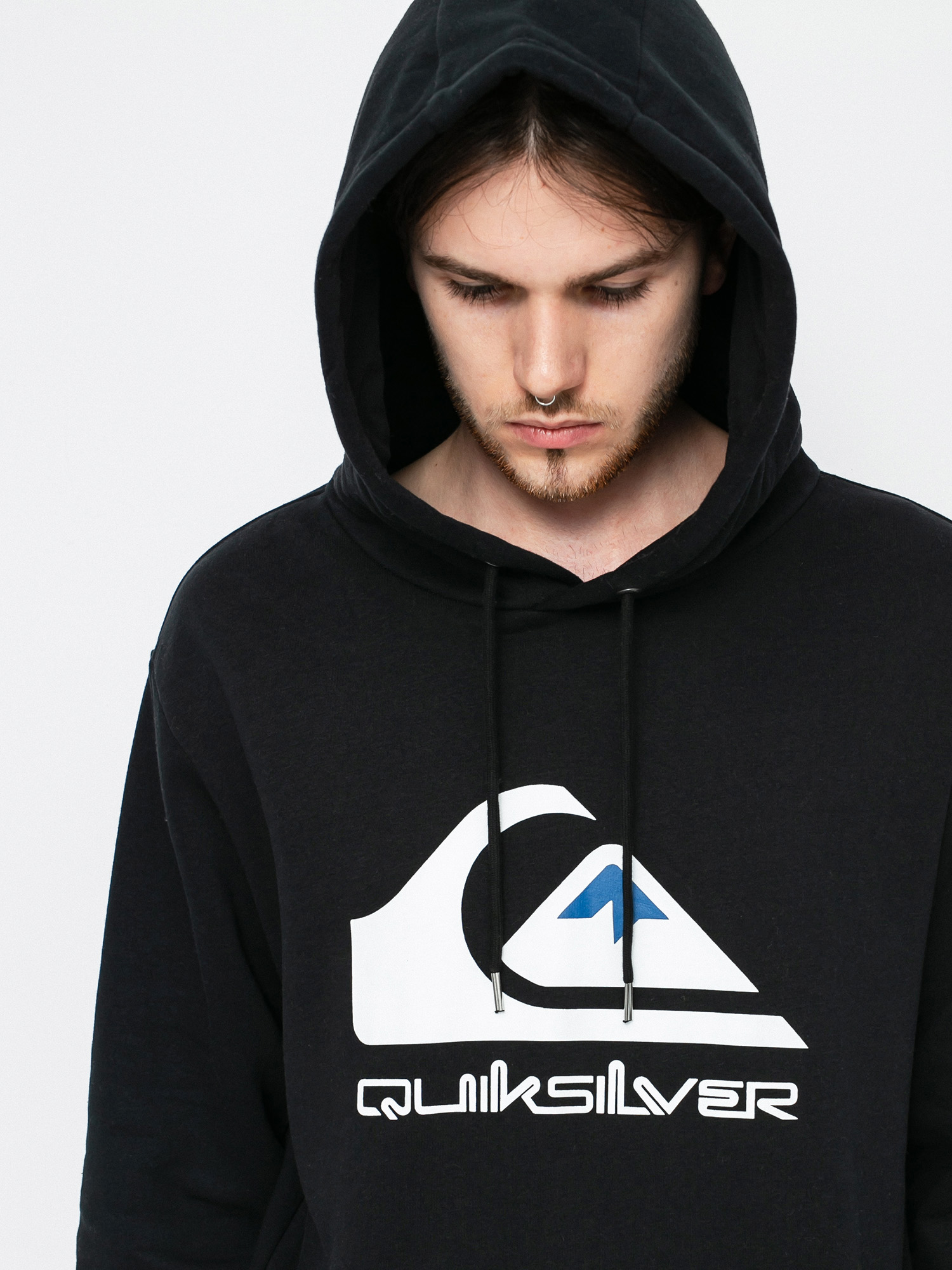 Quiksilver Big Logo HD Hoodie (black)