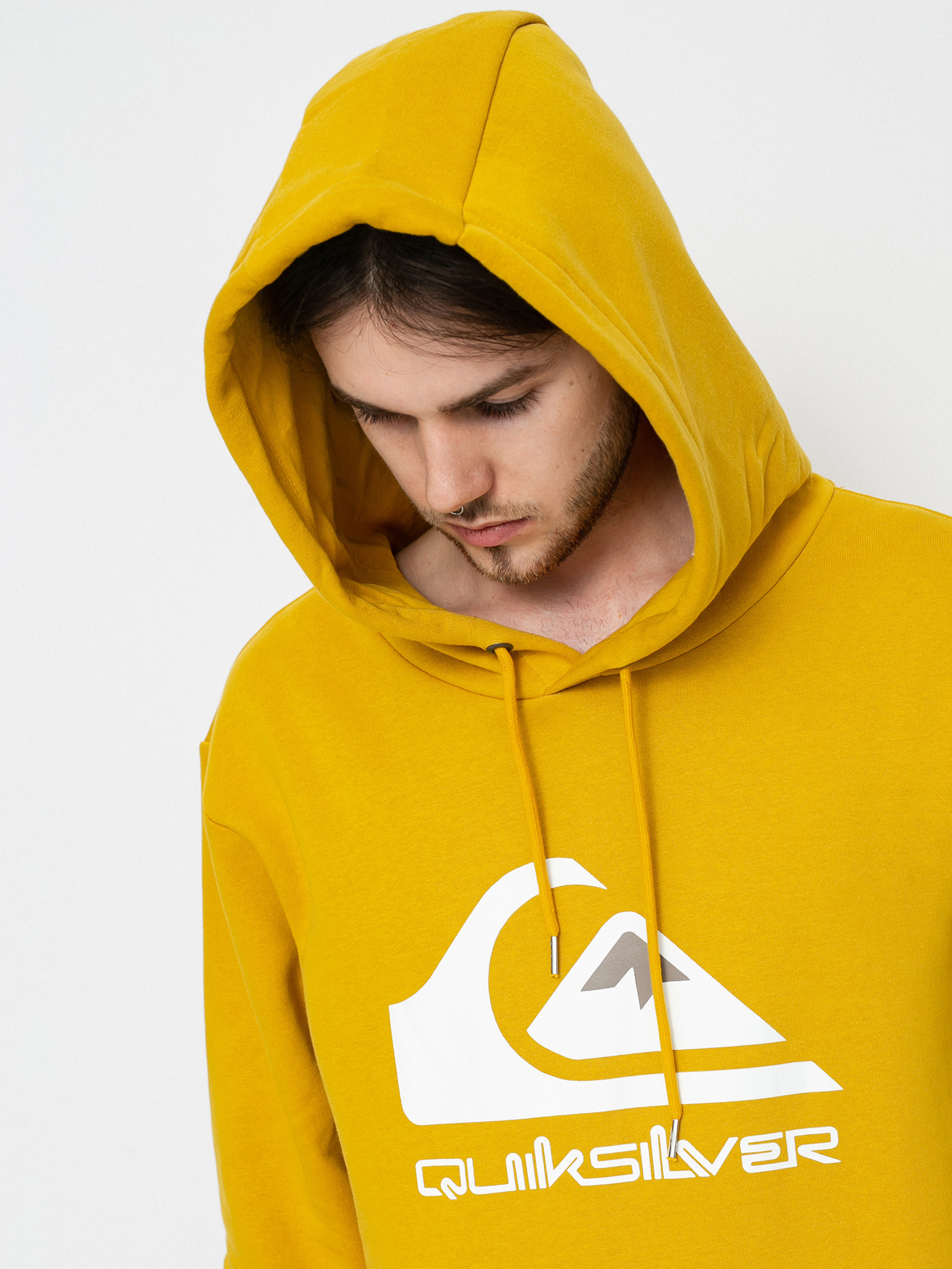 Quiksilver Big Logo HD Hoodie - golden (nugget gold)