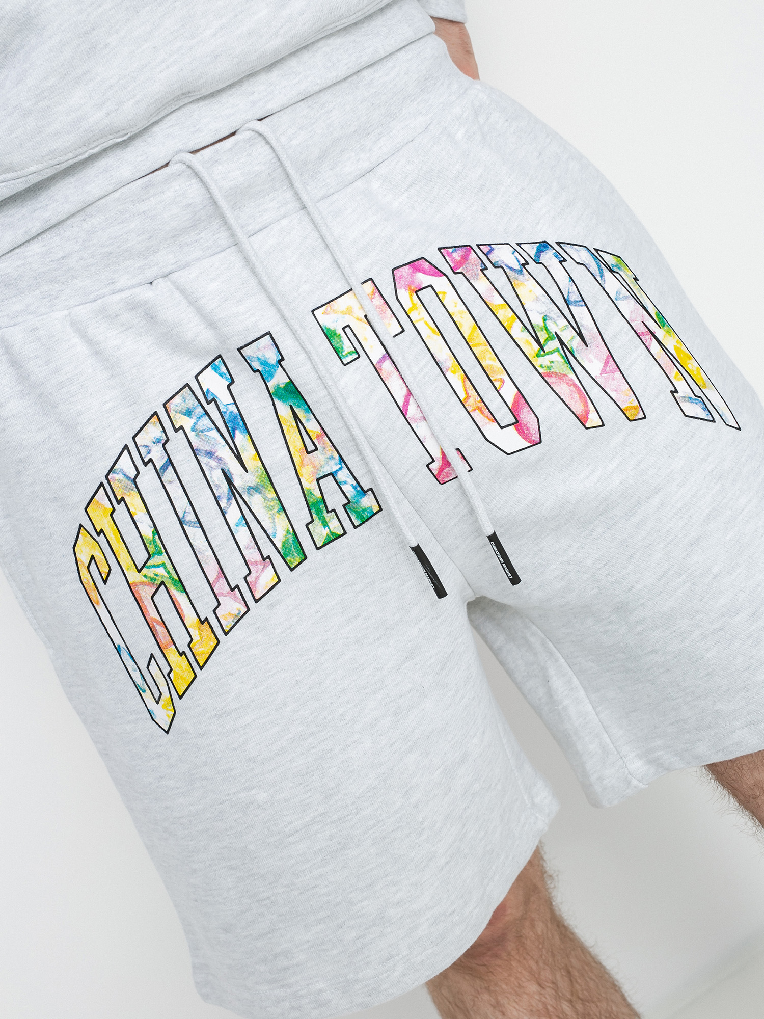 Chinatown Market Watercolor Arc Shorts (ash gray)