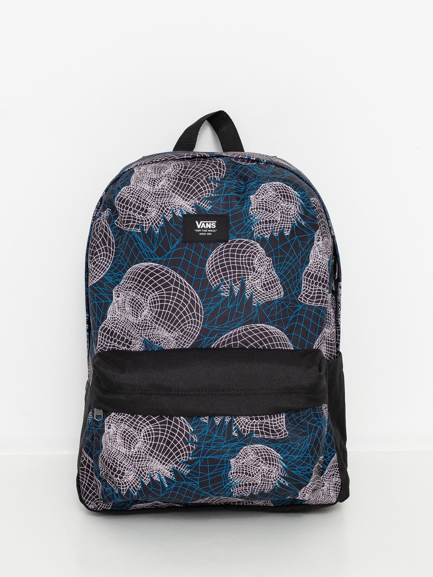 Vans Old Skool IIII Backpack (wireframe skull)