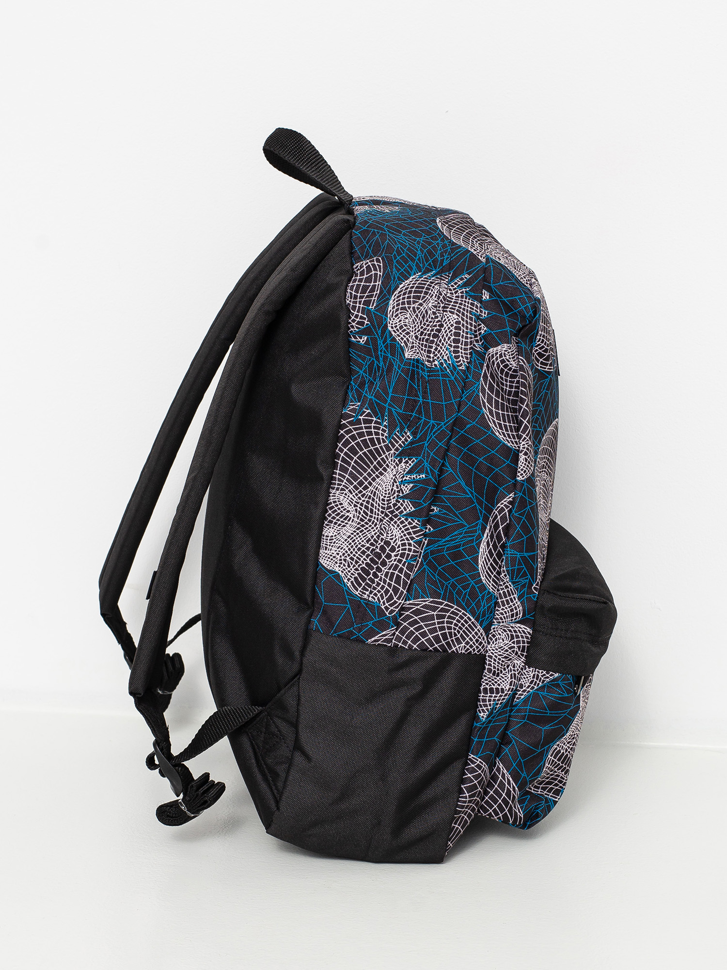 Vans Old Skool IIII Backpack (wireframe skull)