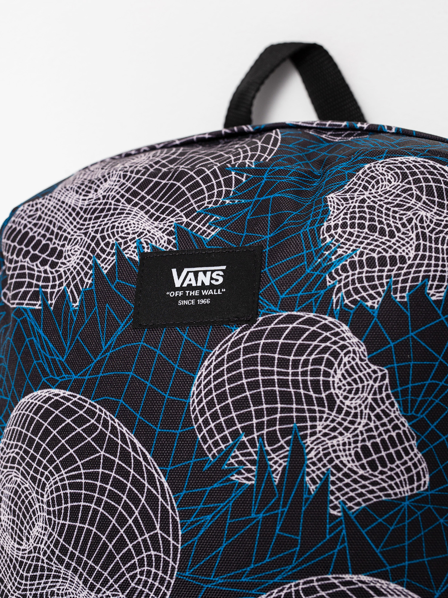 Vans Old Skool IIII Backpack (wireframe skull)