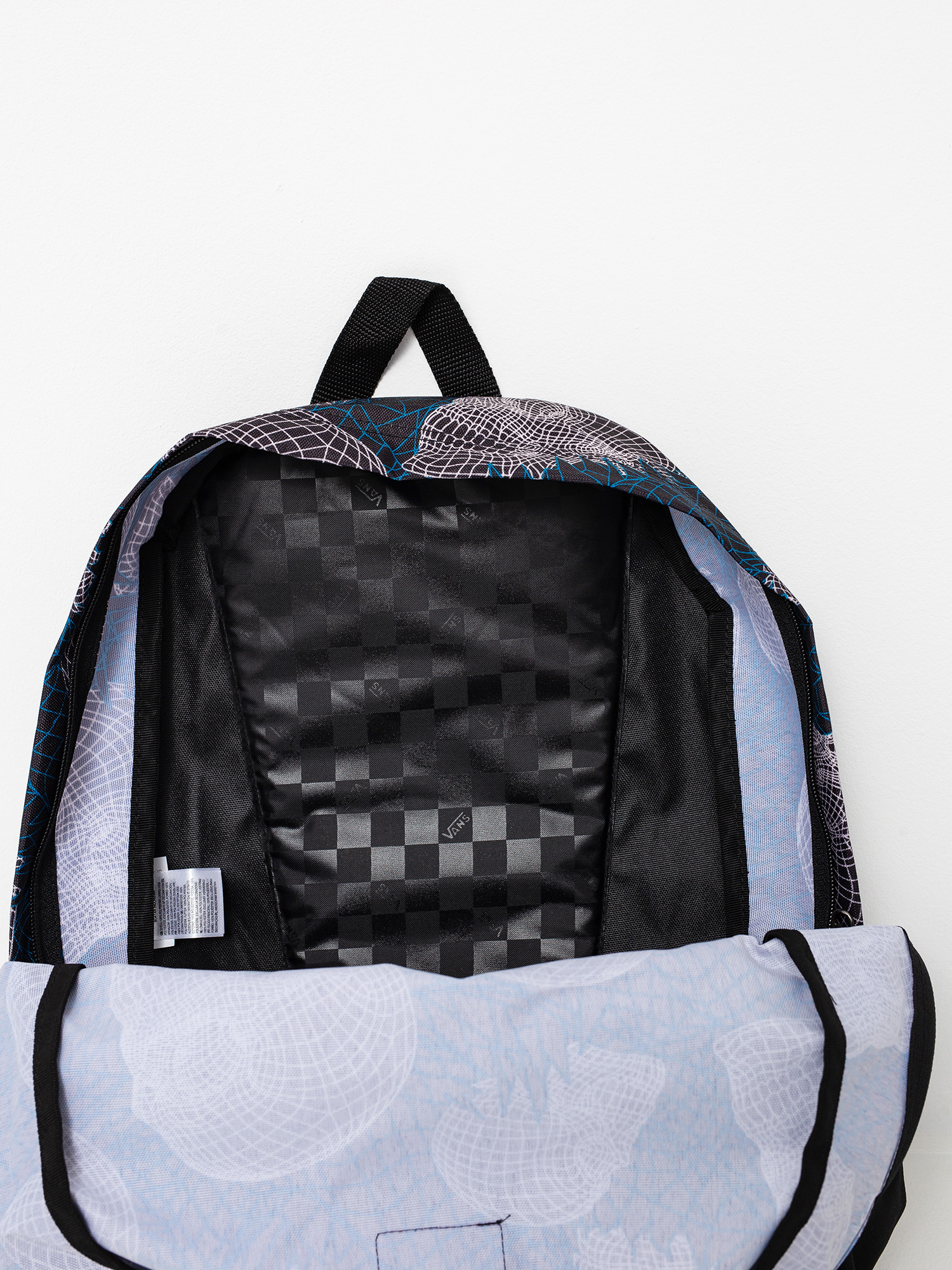 Vans Old Skool IIII Backpack (wireframe skull)