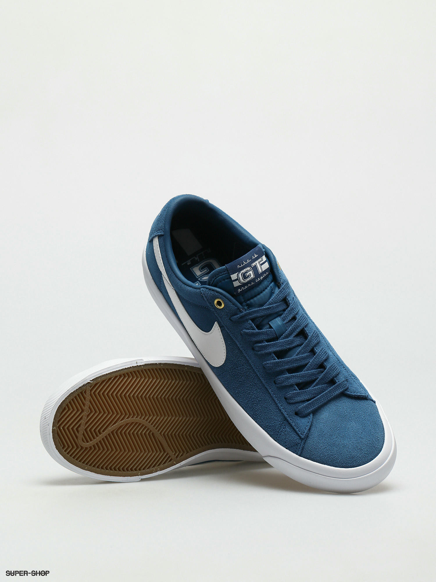 Nike Sb Zoom Blazer Low Pro Gt Shoes Court Blue White Court Blue