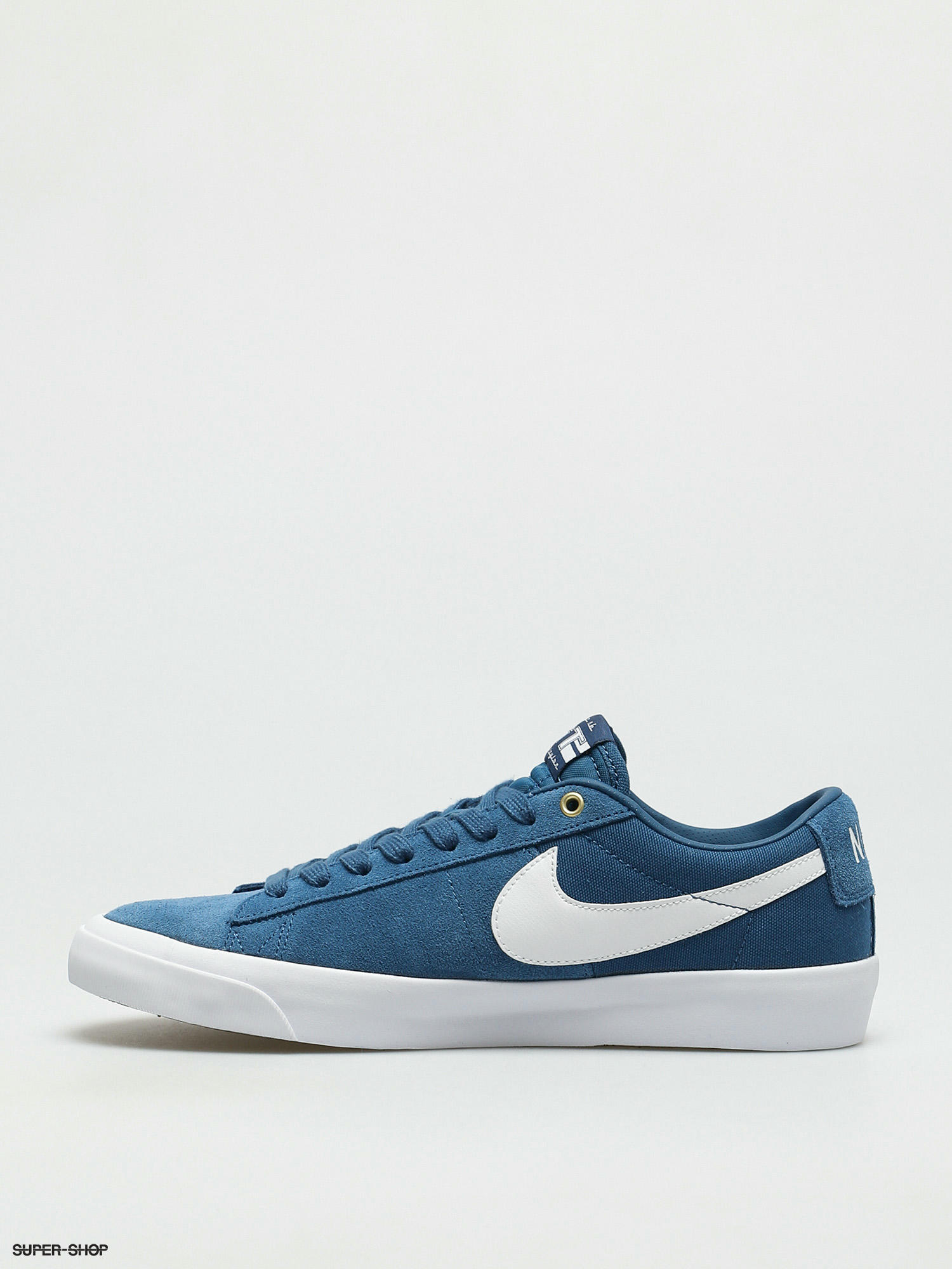 Nike Sb Zoom Blazer Low Pro Gt Shoes Court Blue White Court Blue