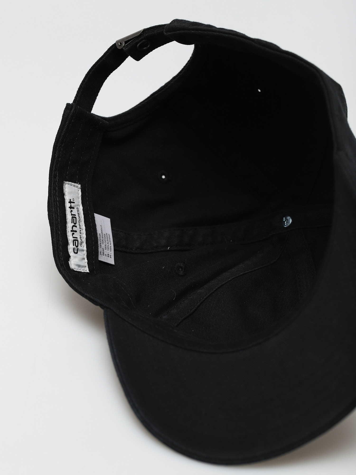 Carhartt WIP Madison Logo Cap (black/white)