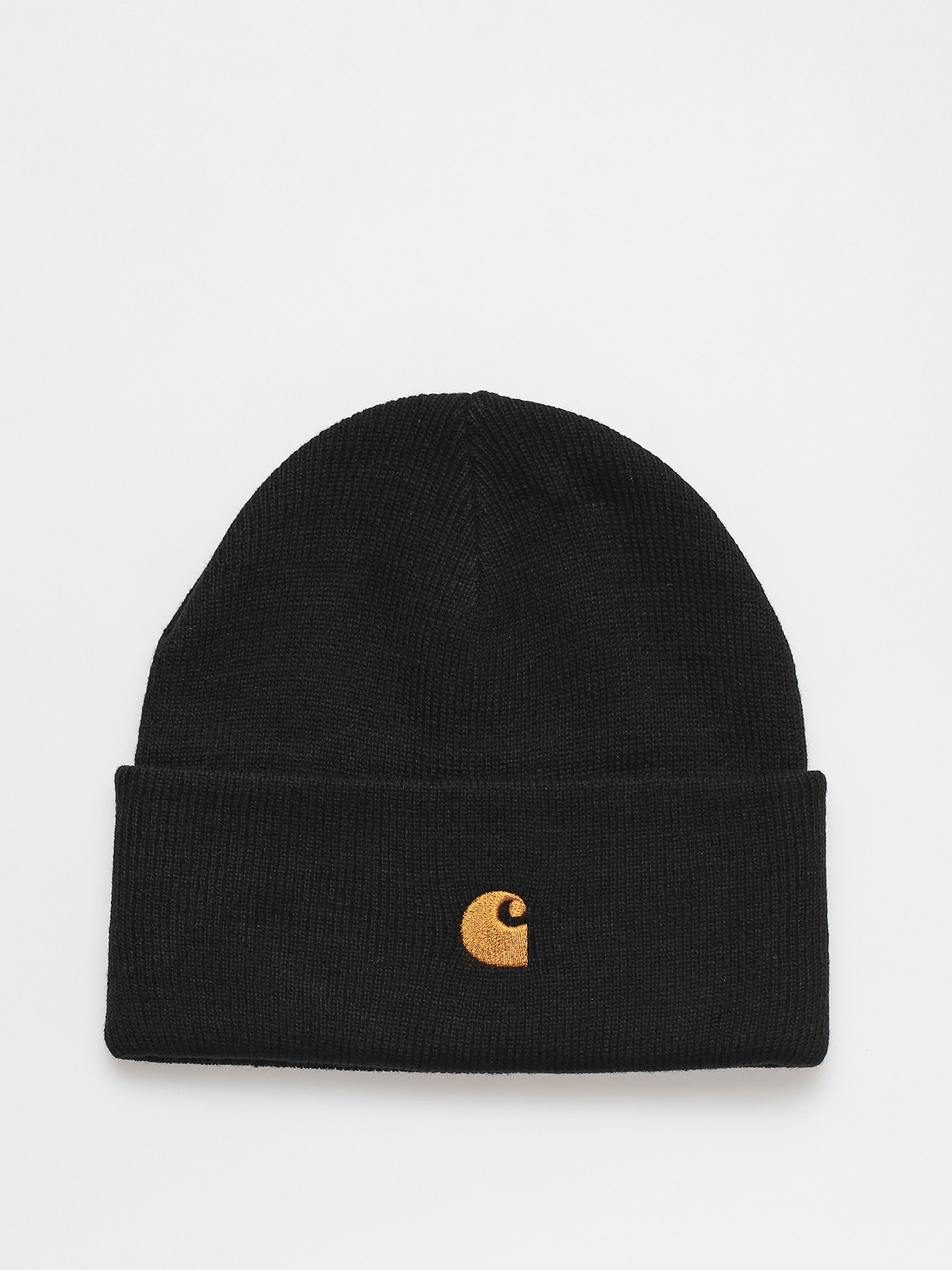 Carhartt WIP Chase Beanie (black/gold)