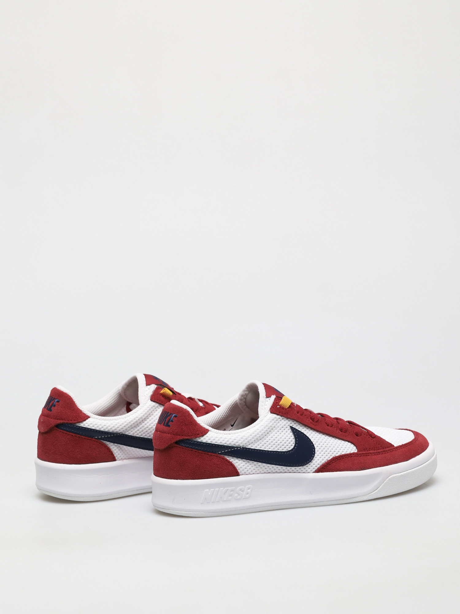 Nike SB Adversary Shoes (pomegranate/midnight navy pollen white)
