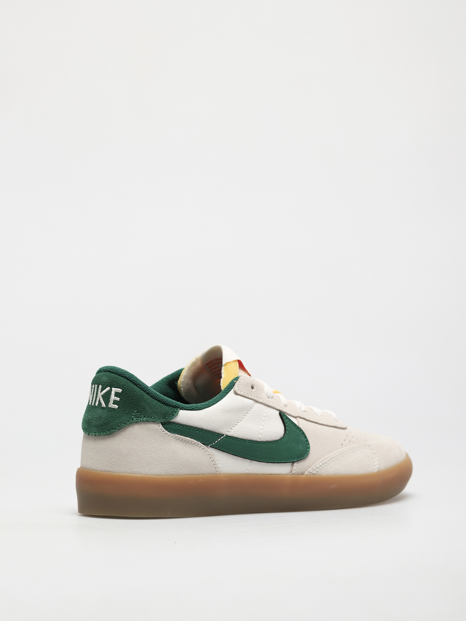 Nike SB Heritage Vulc Schuhe (sail/gorge green sail safety orange)