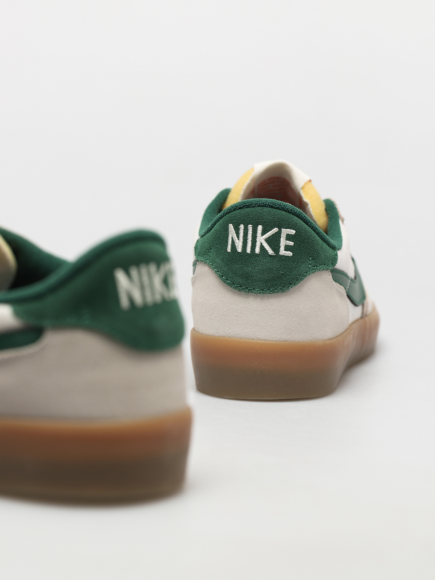 Nike SB Heritage Vulc Shoes (sail/gorge green sail safety orange)