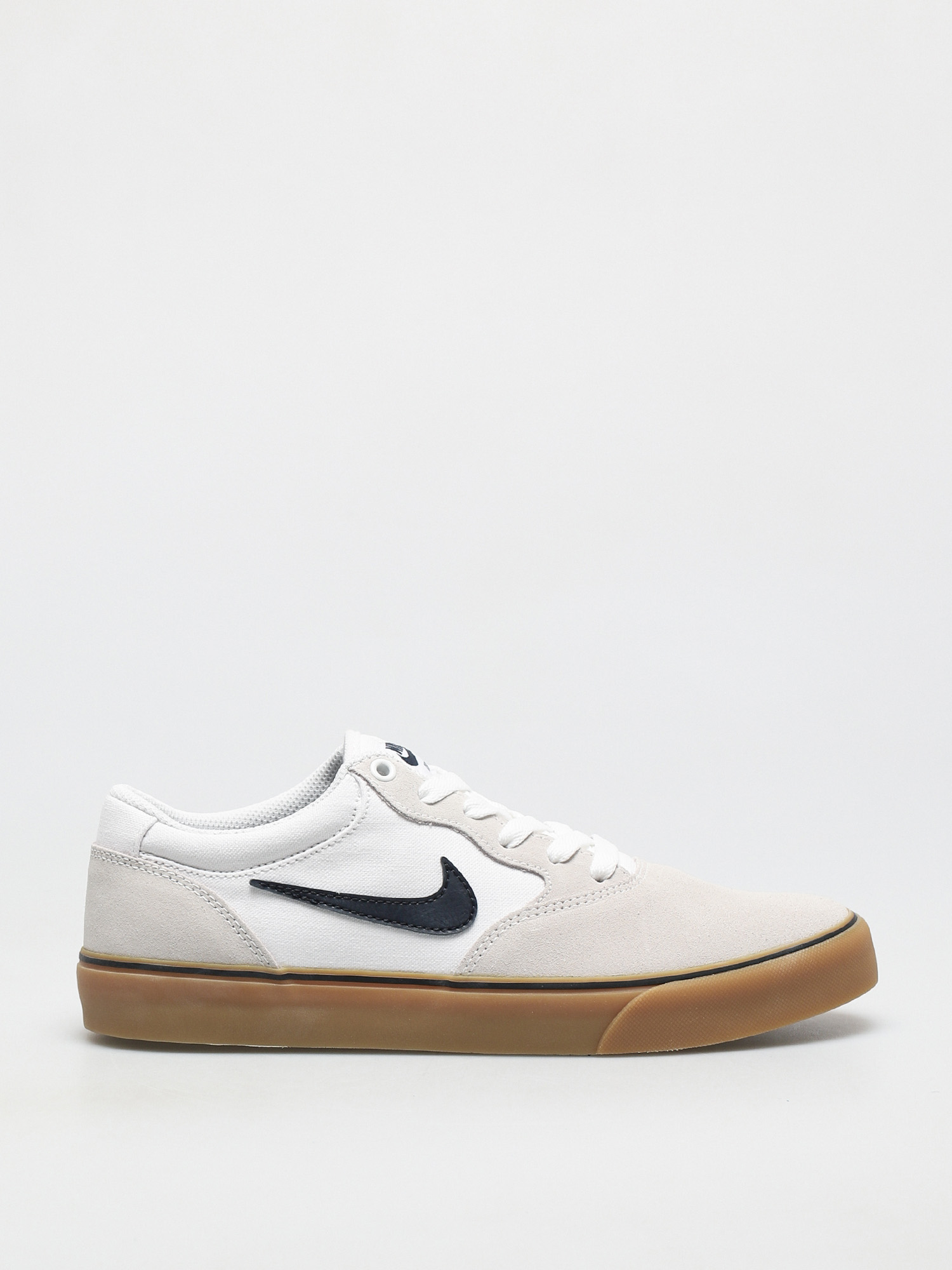 Nike SB Chron 2 Schuhe (white/obsidian white gum light brown)