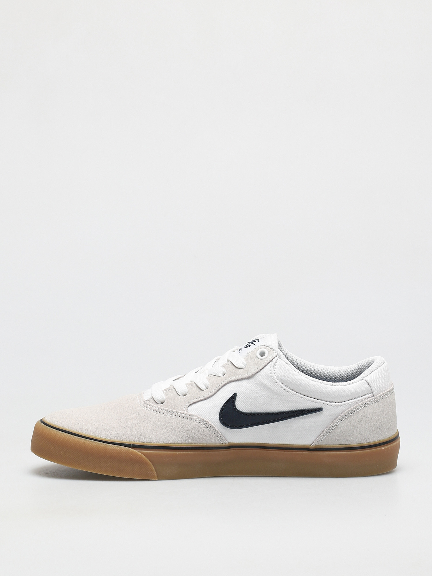 Nike SB Chron 2 Shoes (white/obsidian white gum light brown)
