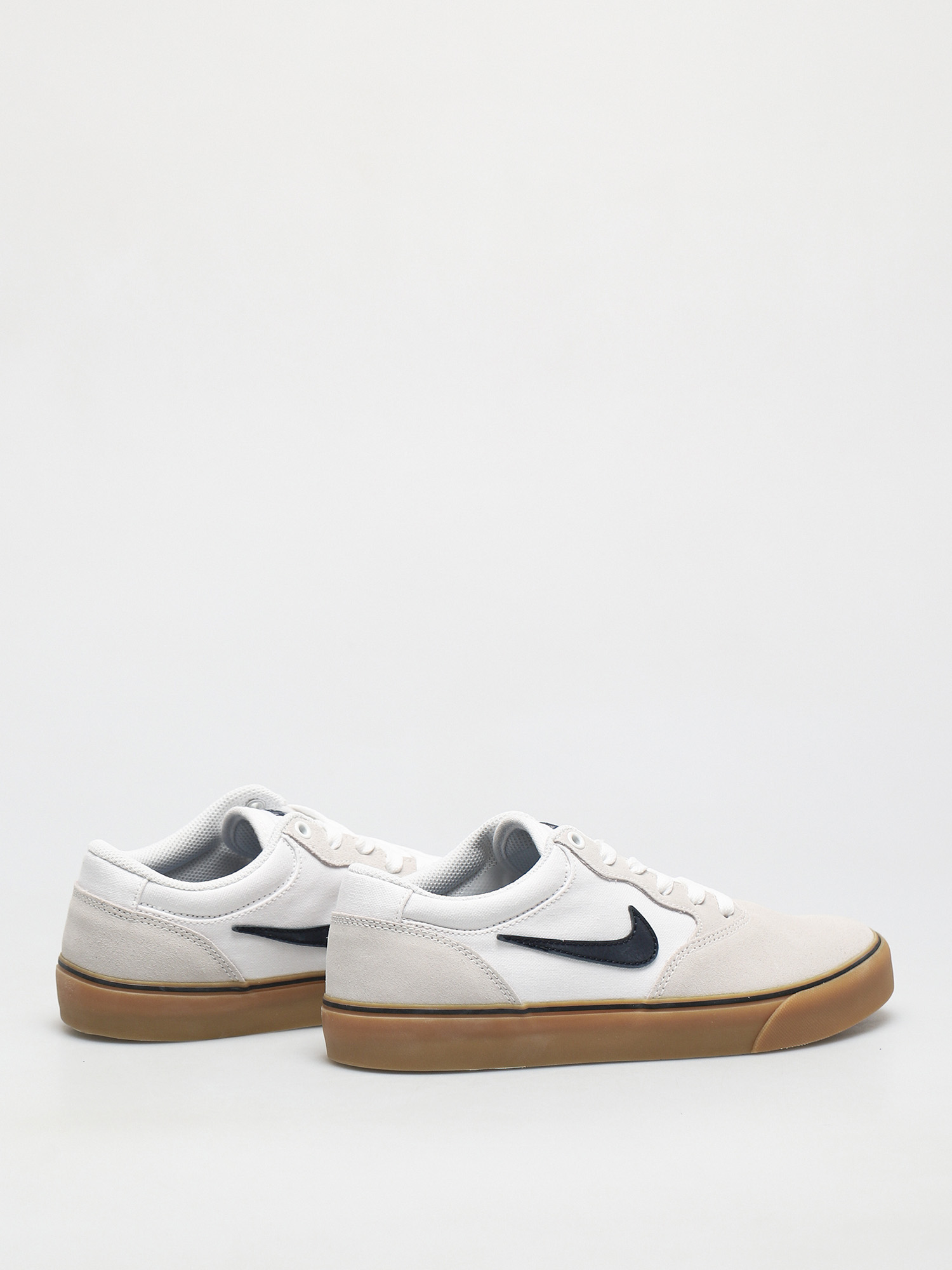 Nike SB Chron 2 Shoes (white/obsidian white gum light brown)