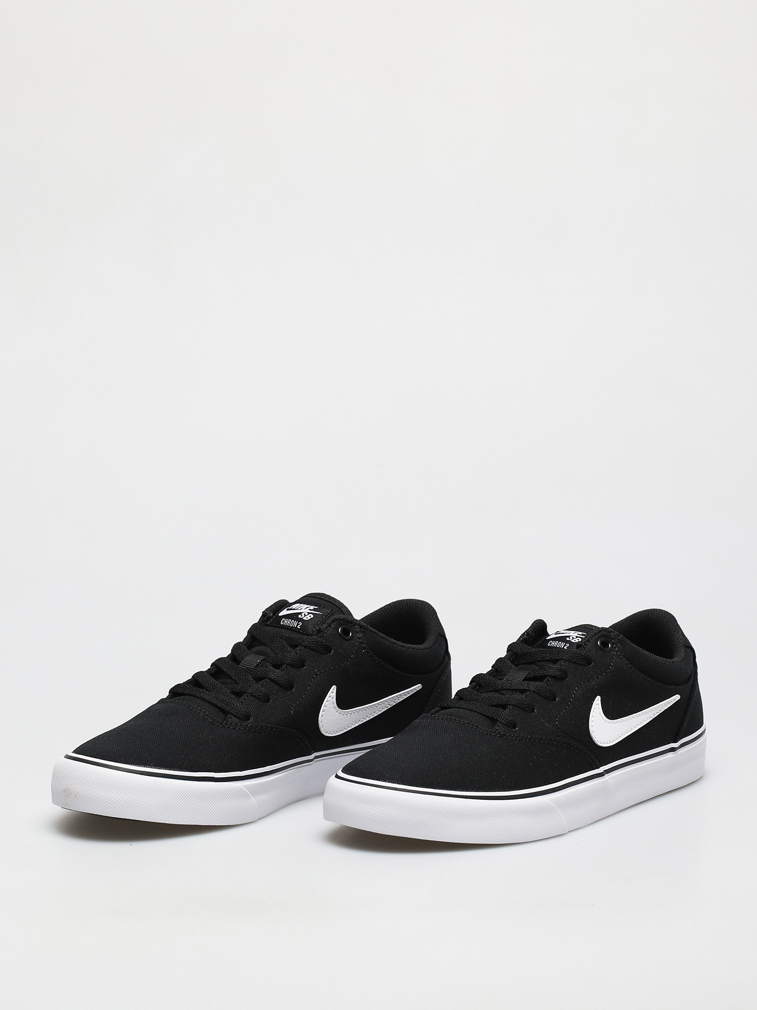 Nike SB Chron 2 Canvas Schuhe (black/white black)