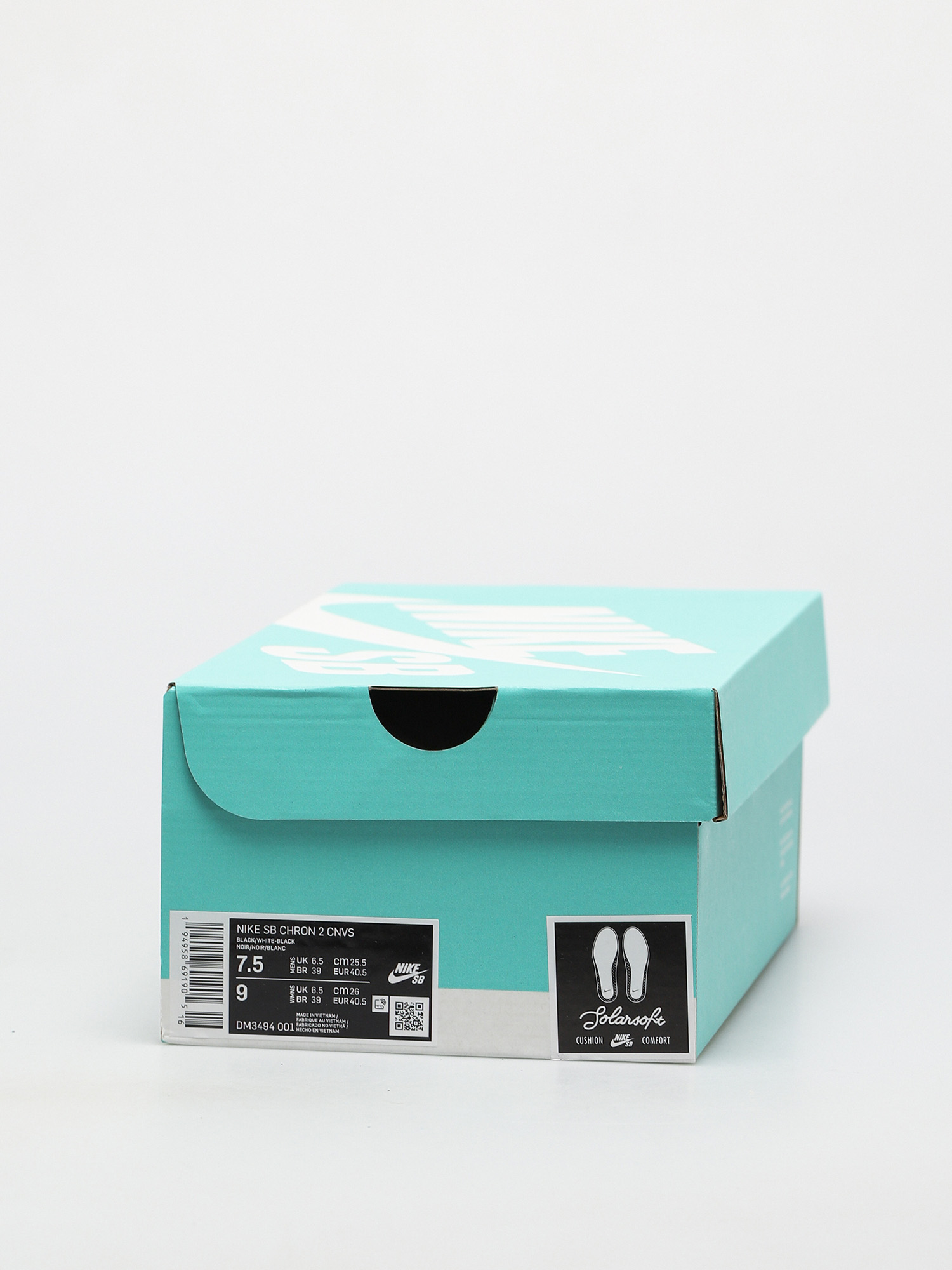 Nike SB Chron 2 Canvas Schuhe (black/white black)