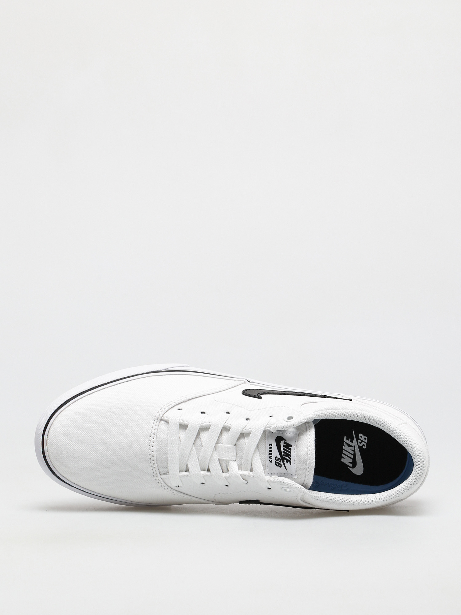 Nike SB Chron 2 Canvas Schuhe (white/black white)