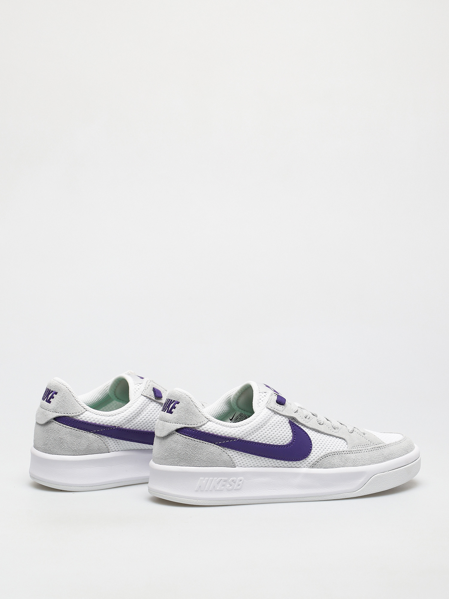 Nike SB Adversary Shoes (grey fog/court purple grey fog white)
