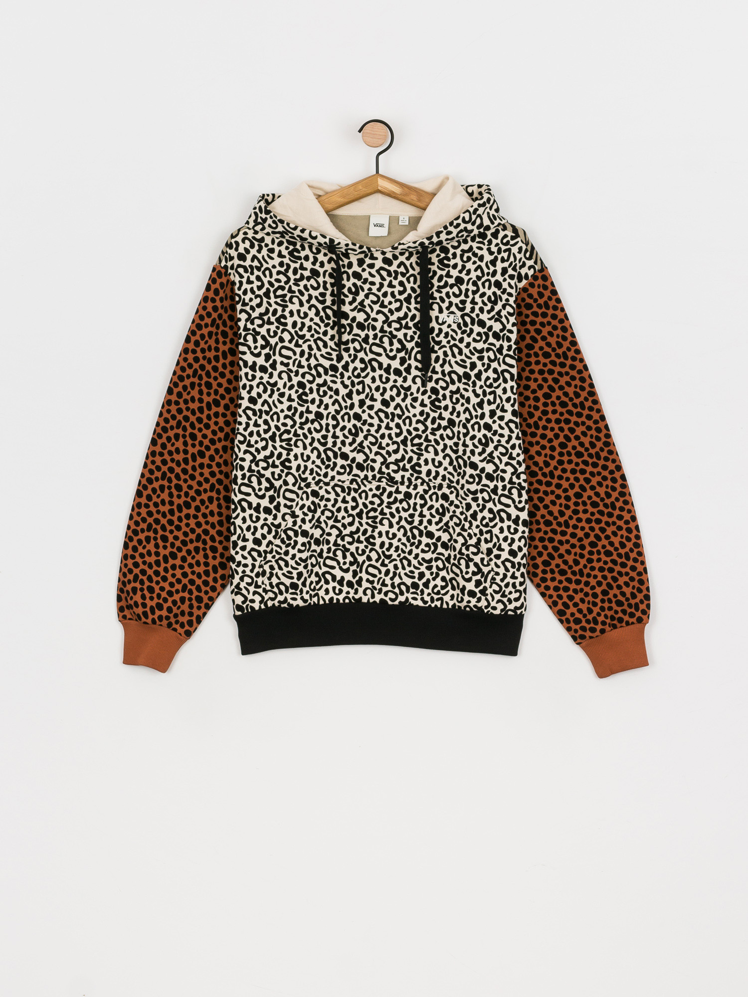 Vans Wild Patchwork HD Hoodie Wmn (animal patchwork)