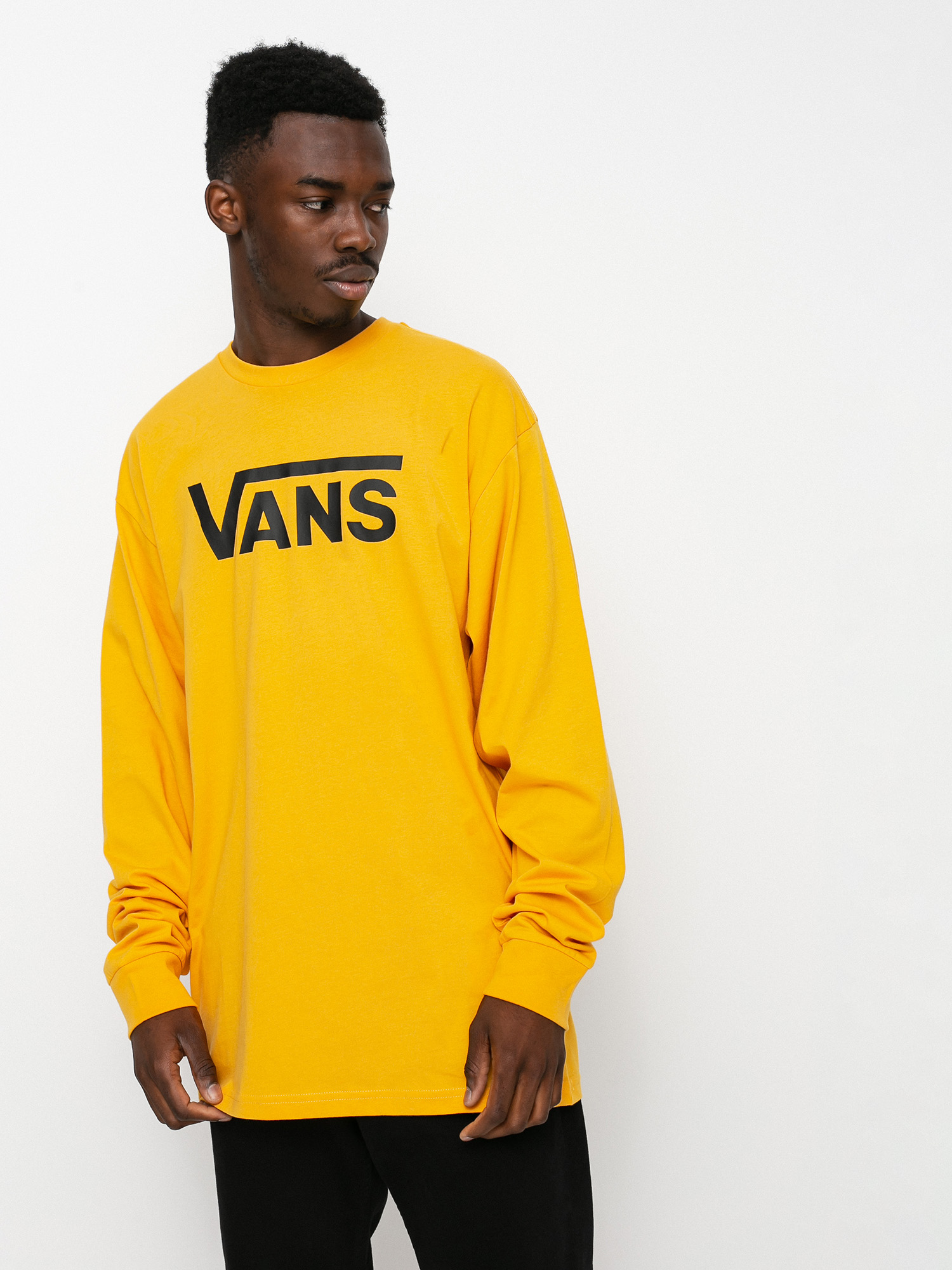 Vans Classic Longsleeve Gold (golden glow/black)