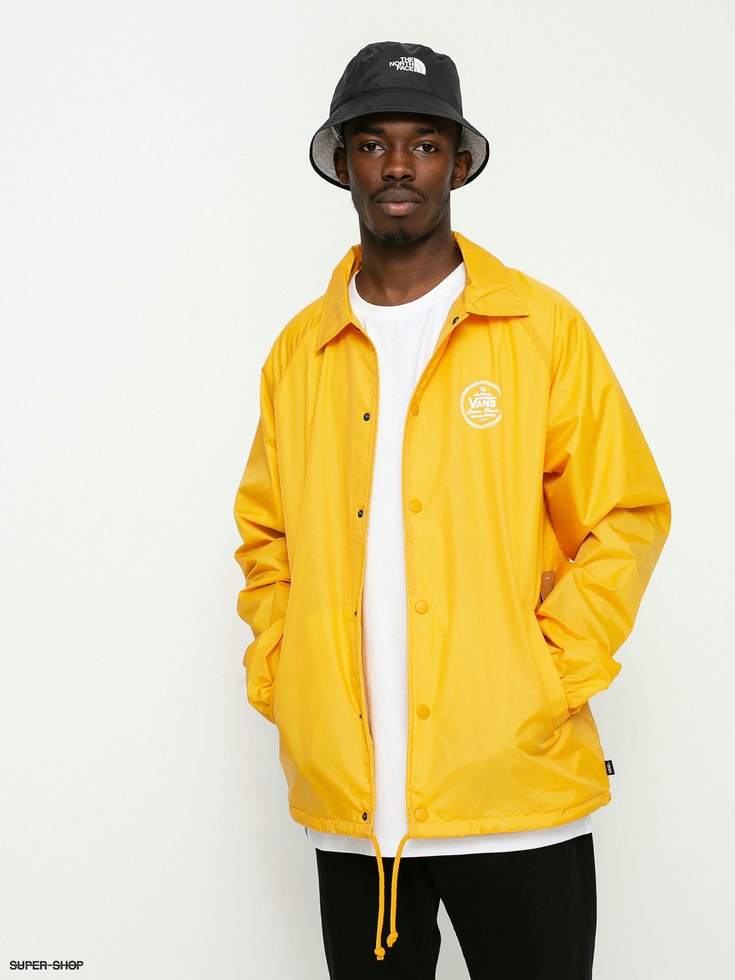 vans jacket yellow