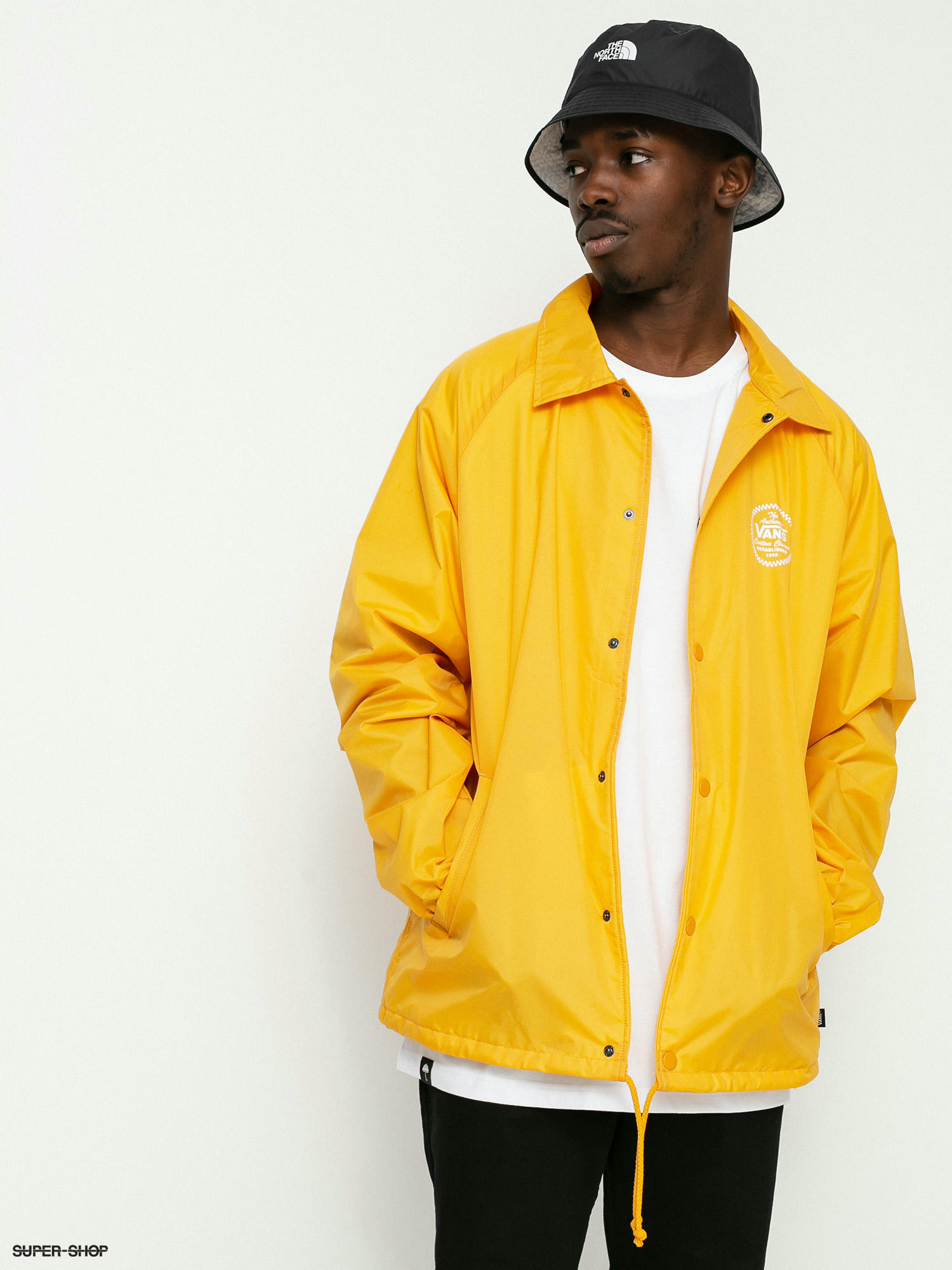 vans windbreaker yellow