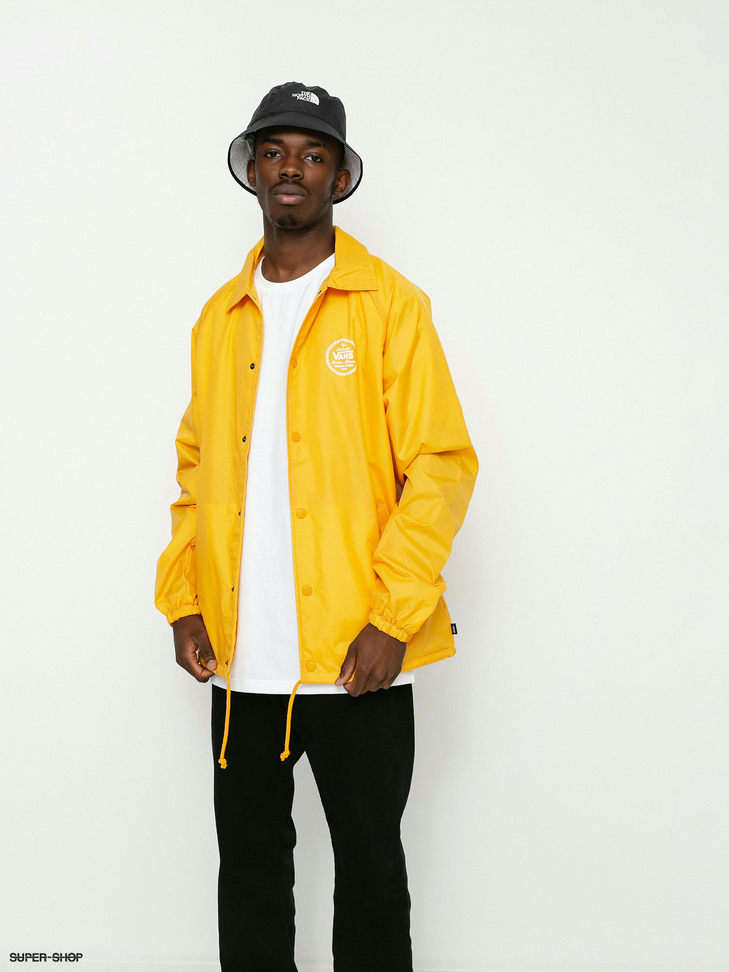 vans jacket yellow