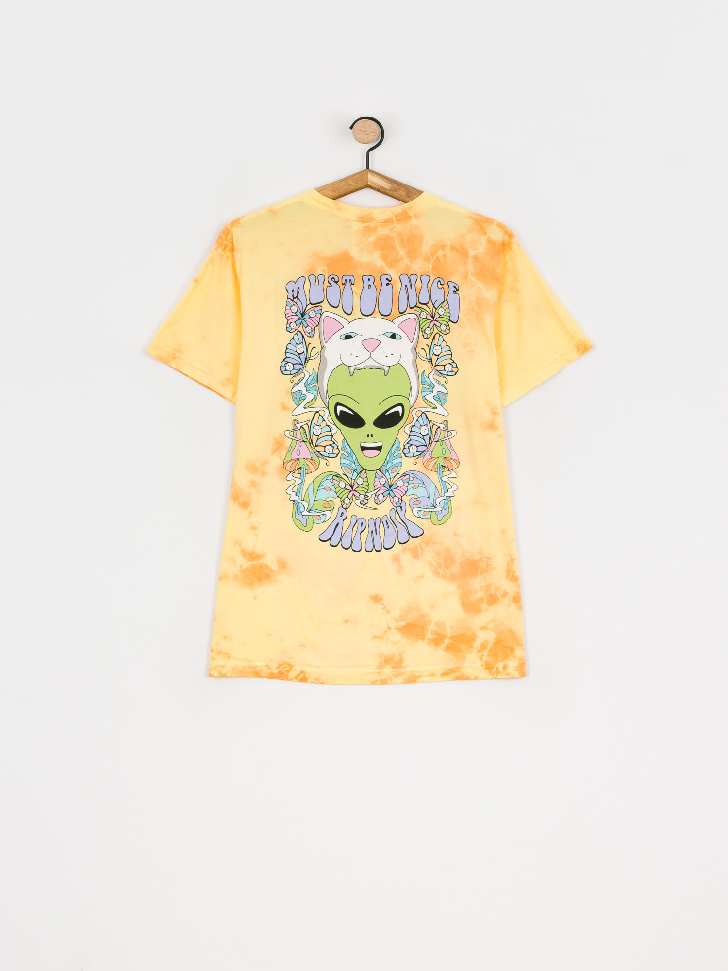 RipNDip Think Factory T-shirt (gold/orange cloud wash)