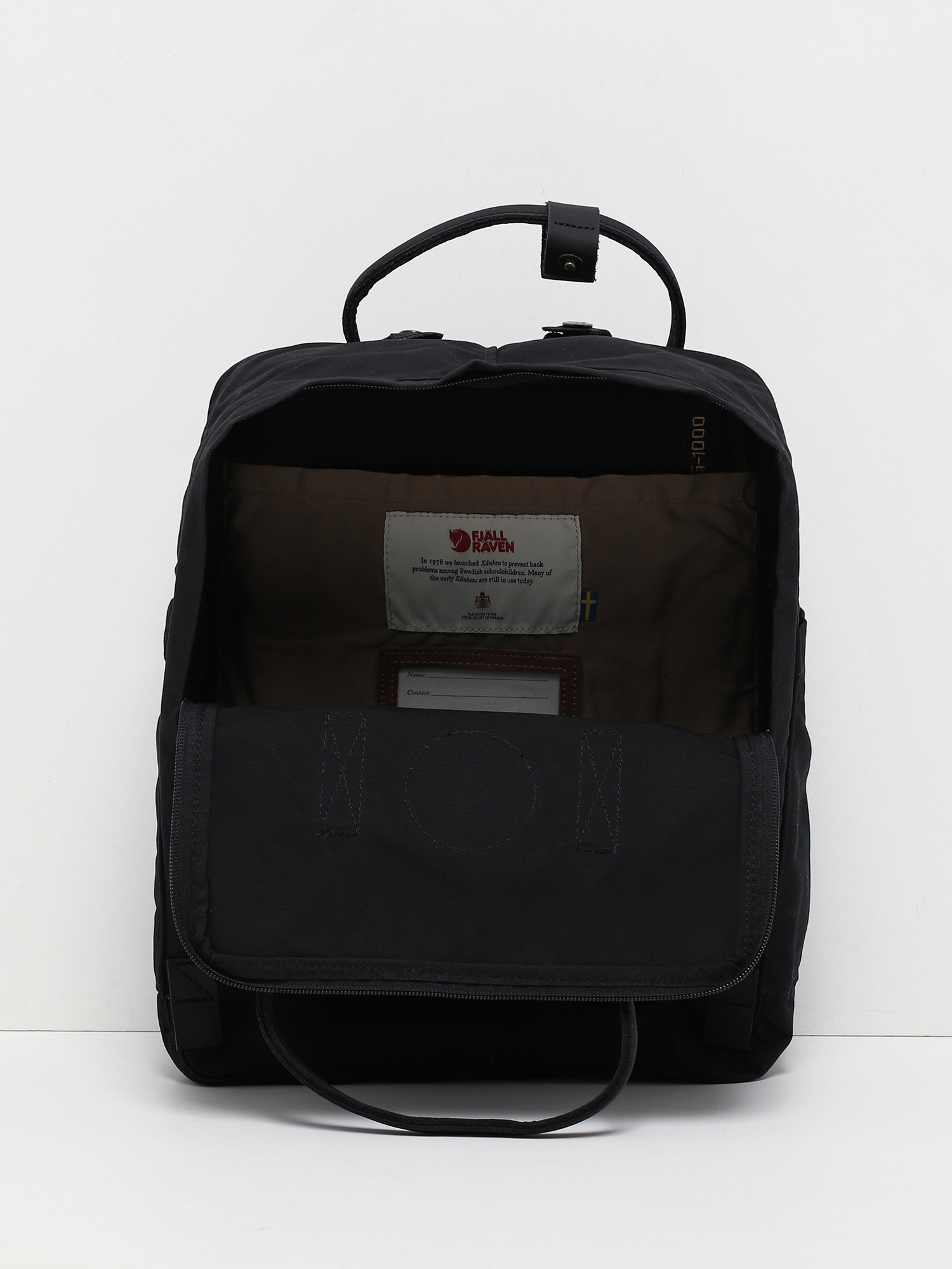 fjallraven kanken no 2 black mini backpack for work black No. 1 One Size : Sports & Outdoors Zippered quick Fjallraven Kanken No 2 Backpack