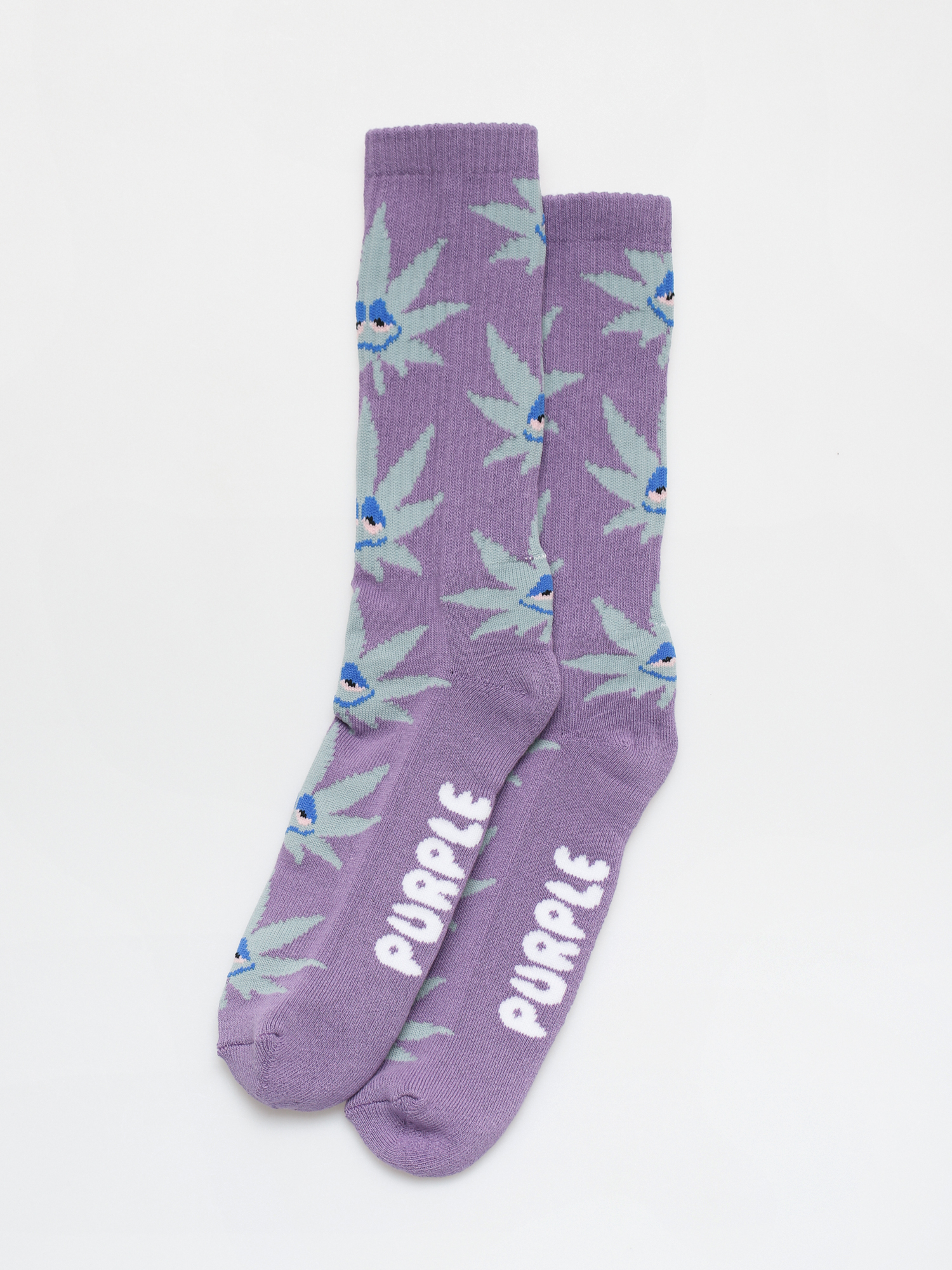 HUF Green Buddy Strains 2.0 Socks (violet)