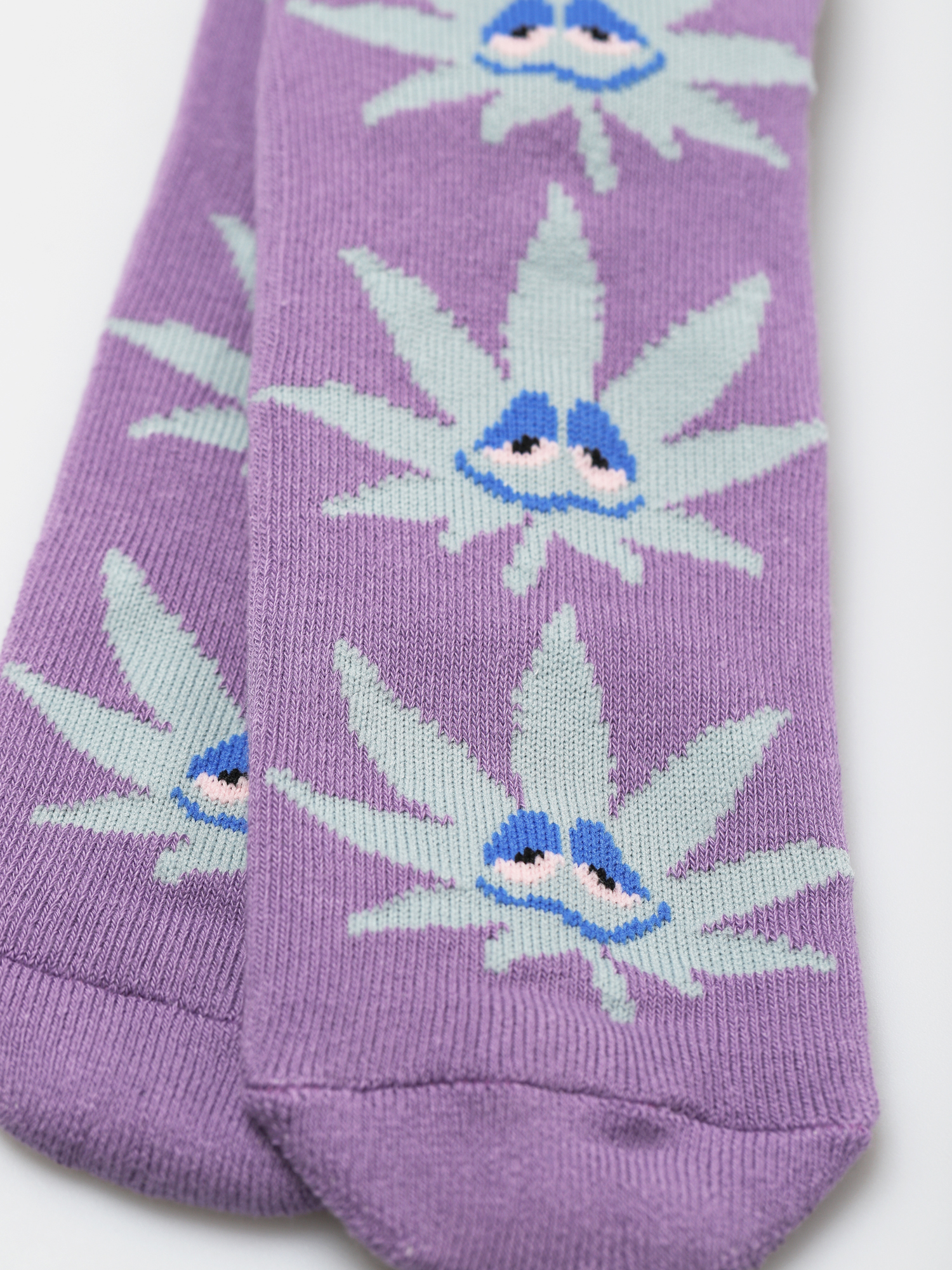 HUF Green Buddy Strains 2.0 Socks (violet)