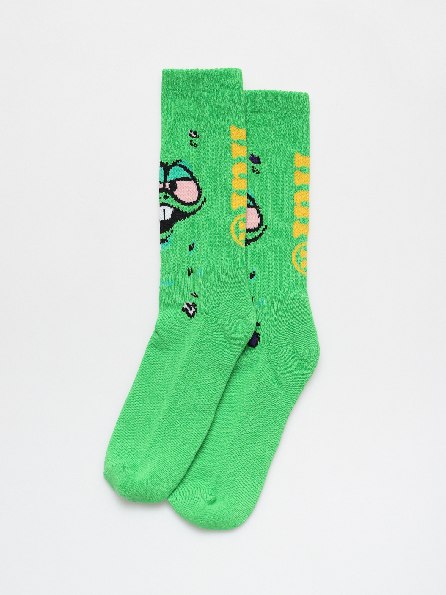 HUF Nug Man Socks (green)