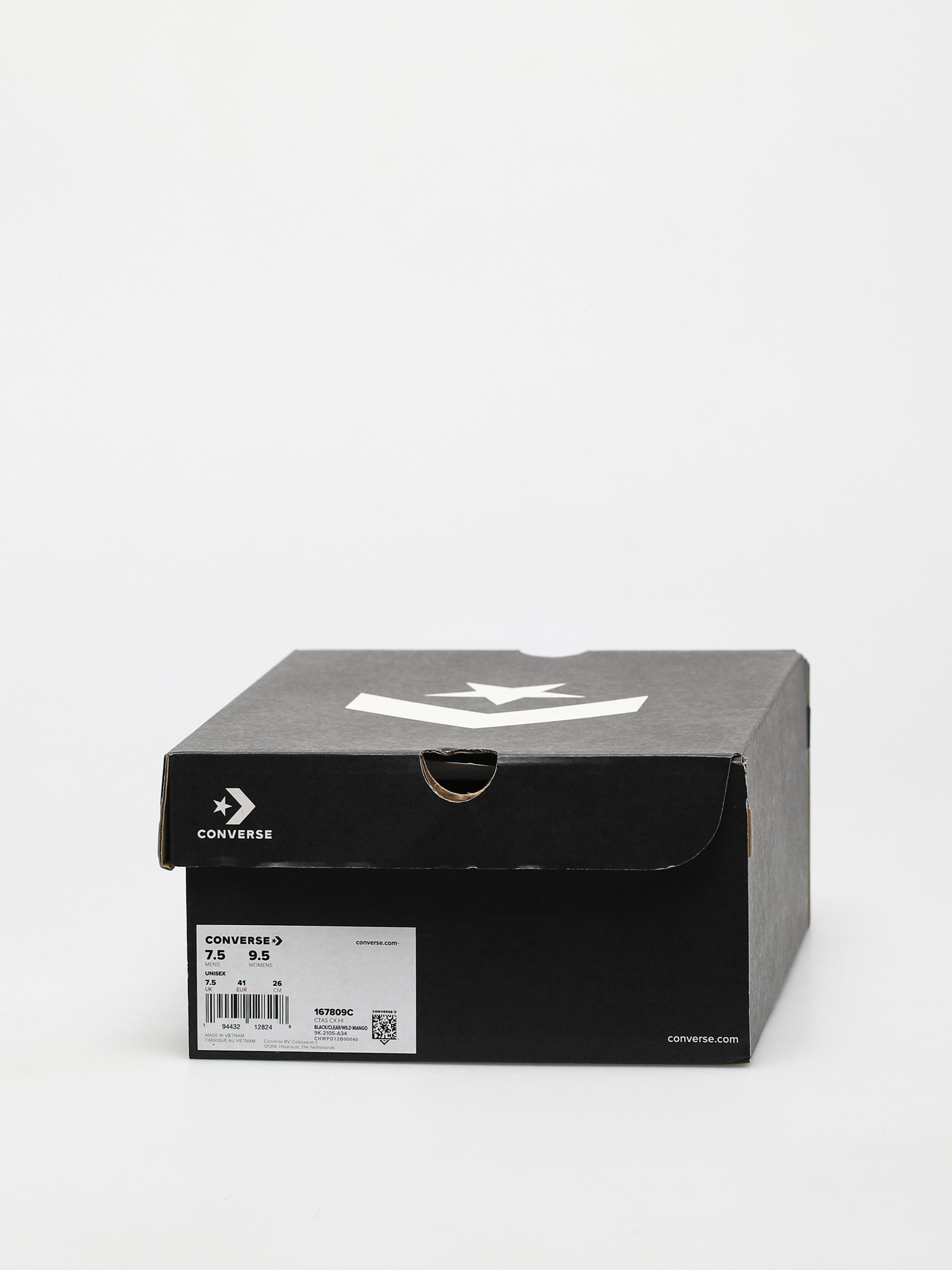 Converse Chuck Taylor All Star CX Hi Chucks (black/orange)