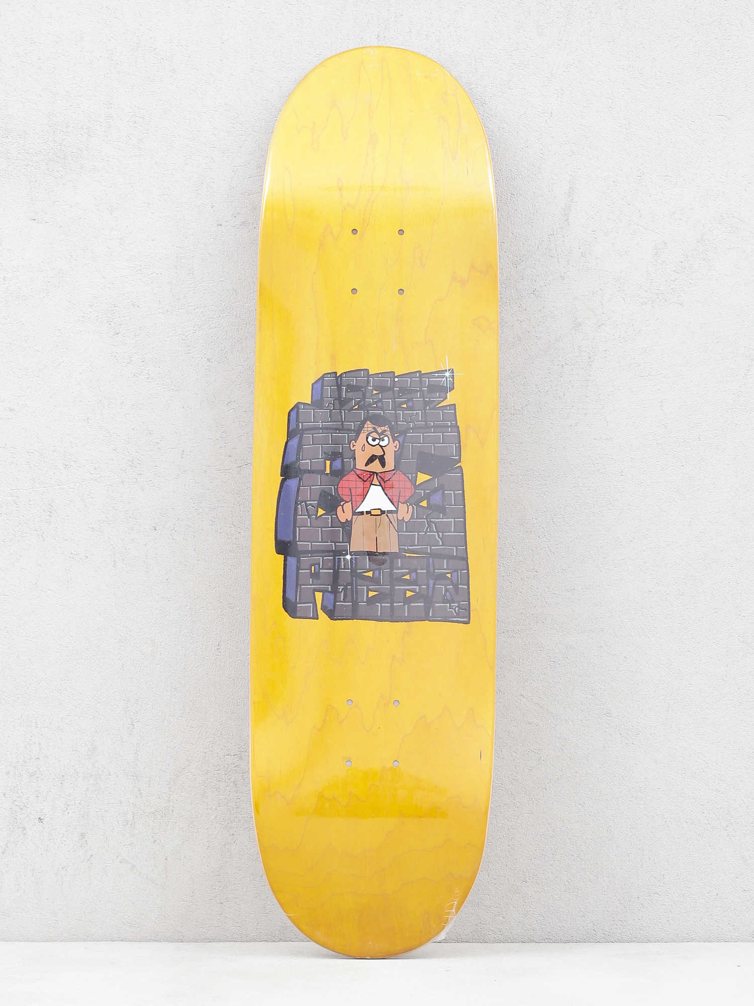 Pizza Skateboards Jesse Vieira Dis Foo Deck (yellow)