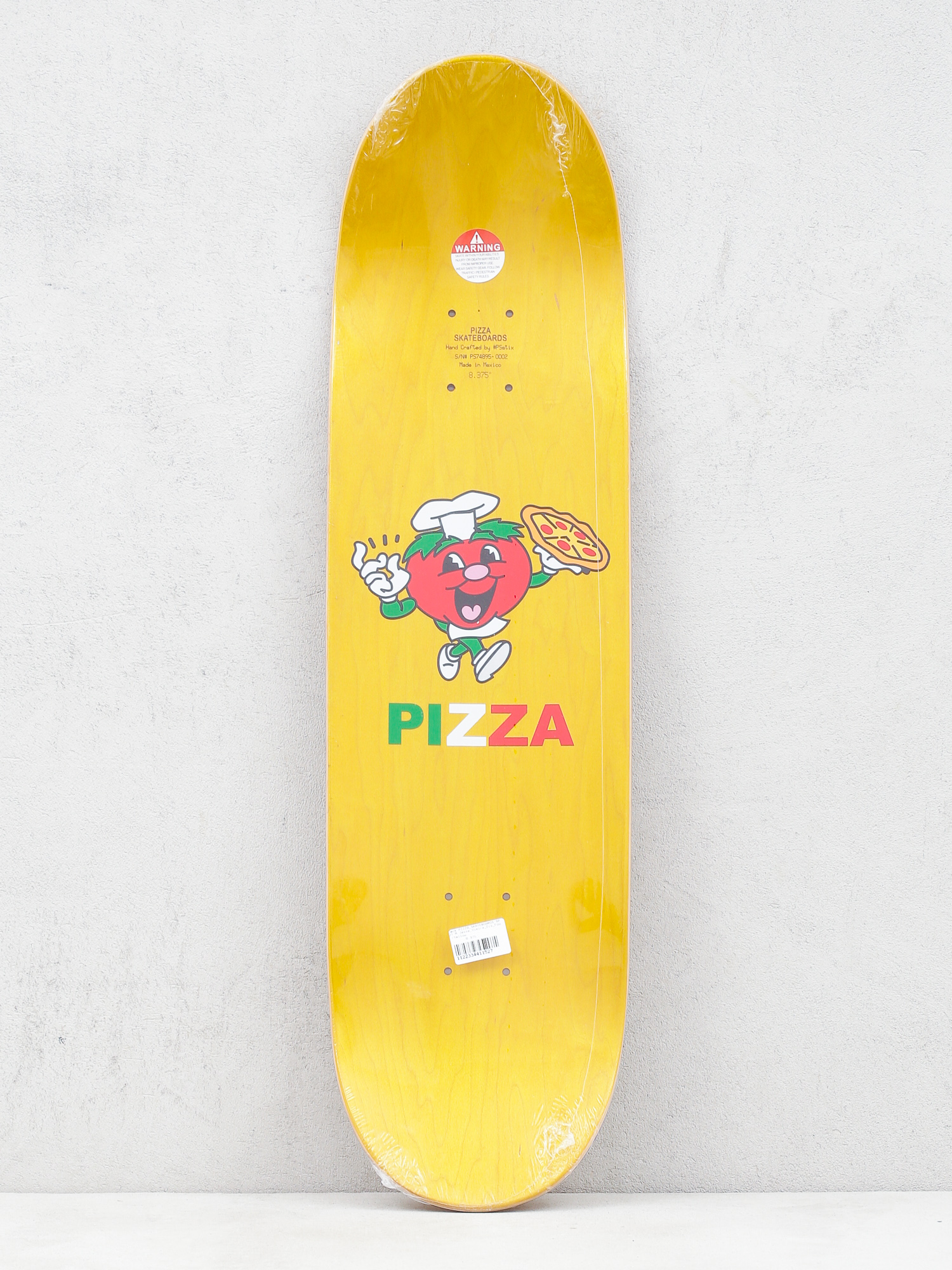 Pizza Skateboards Jesse Vieira Dis Foo Deck (yellow)