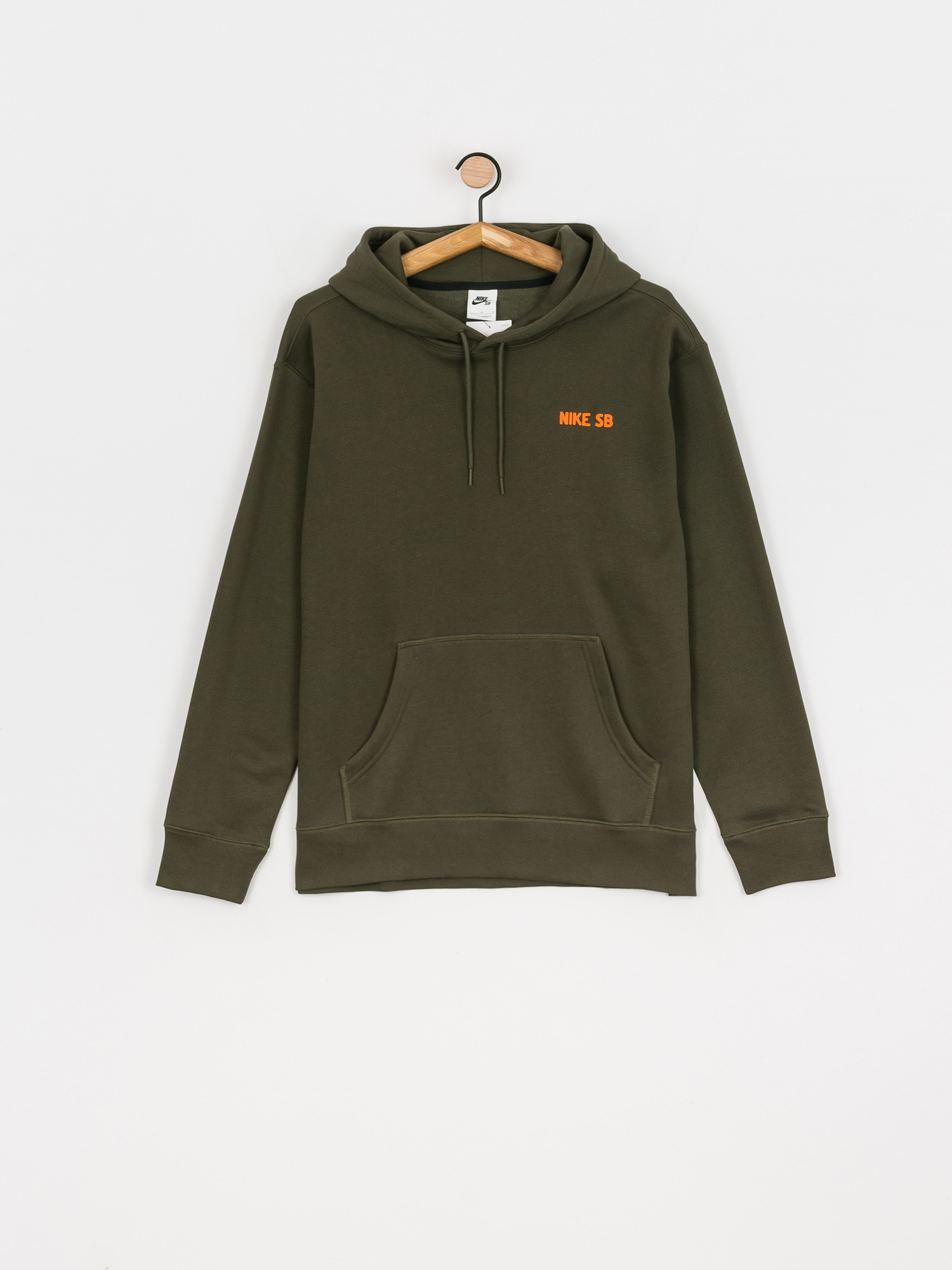 total orange hoodie