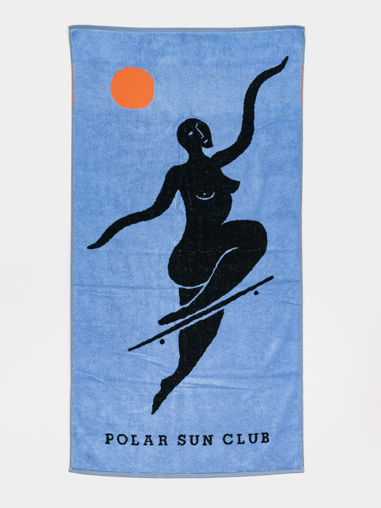 Polar Skate No Complies Forever Beach Towel blue