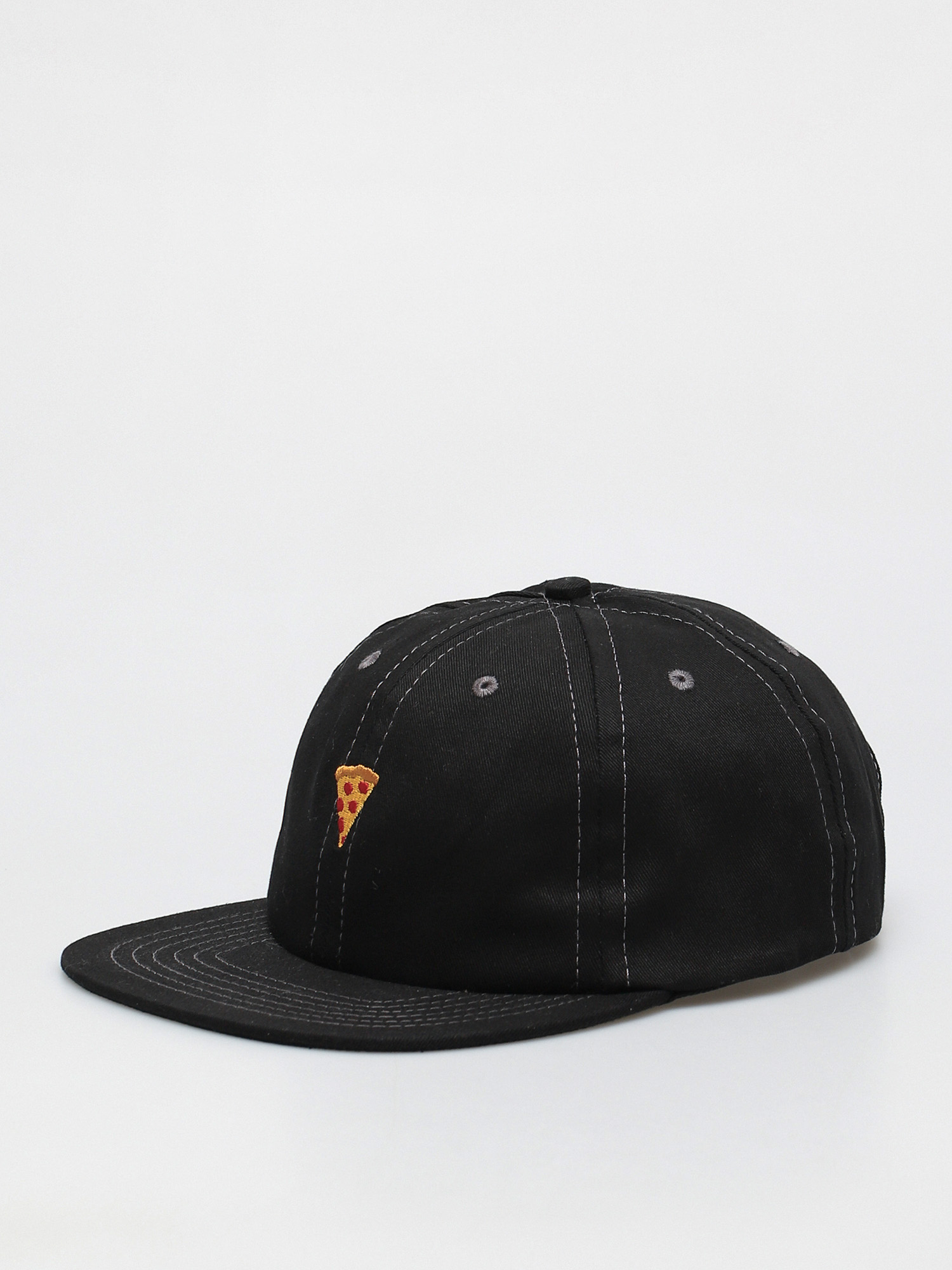 Pizza Skateboards Emoji 6 Panel Cap (black)