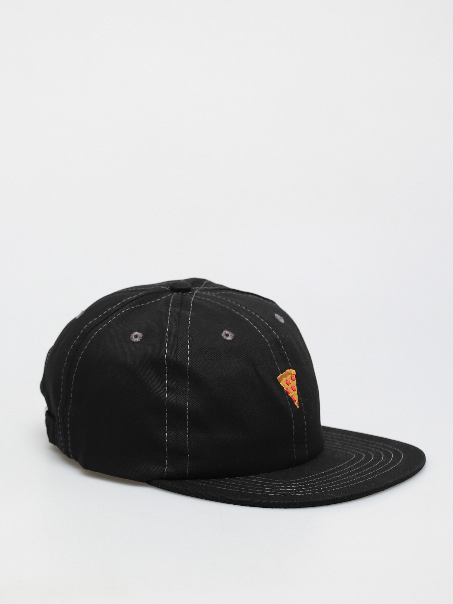 Pizza Skateboards Emoji 6 Panel Cap (black)