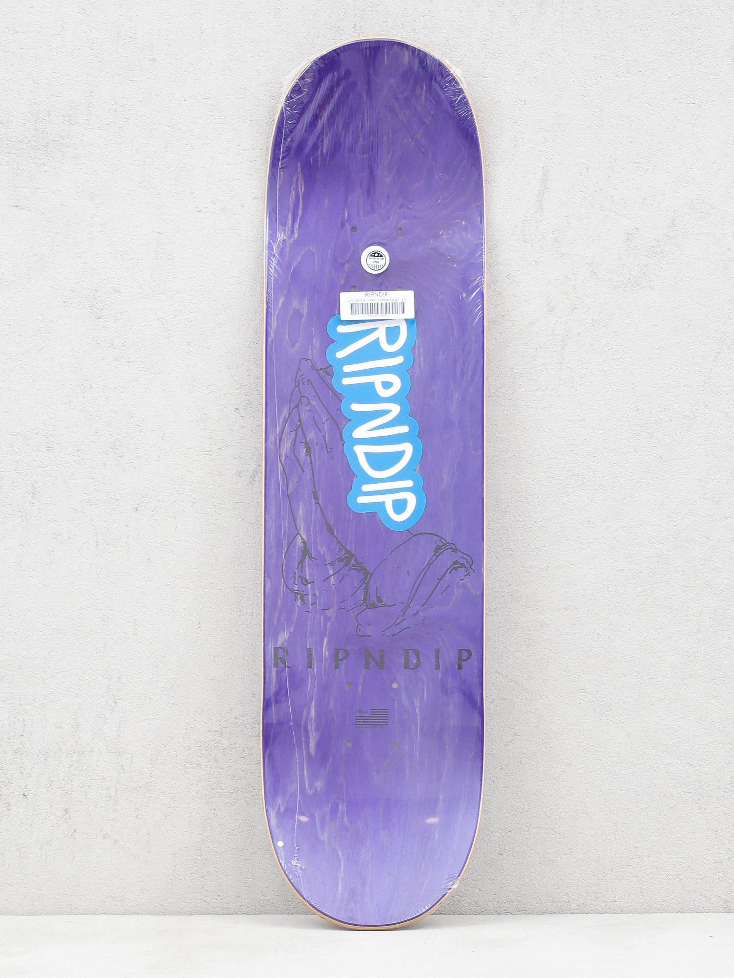 RipNDip Lord Nermal Deck (orange/aqua)