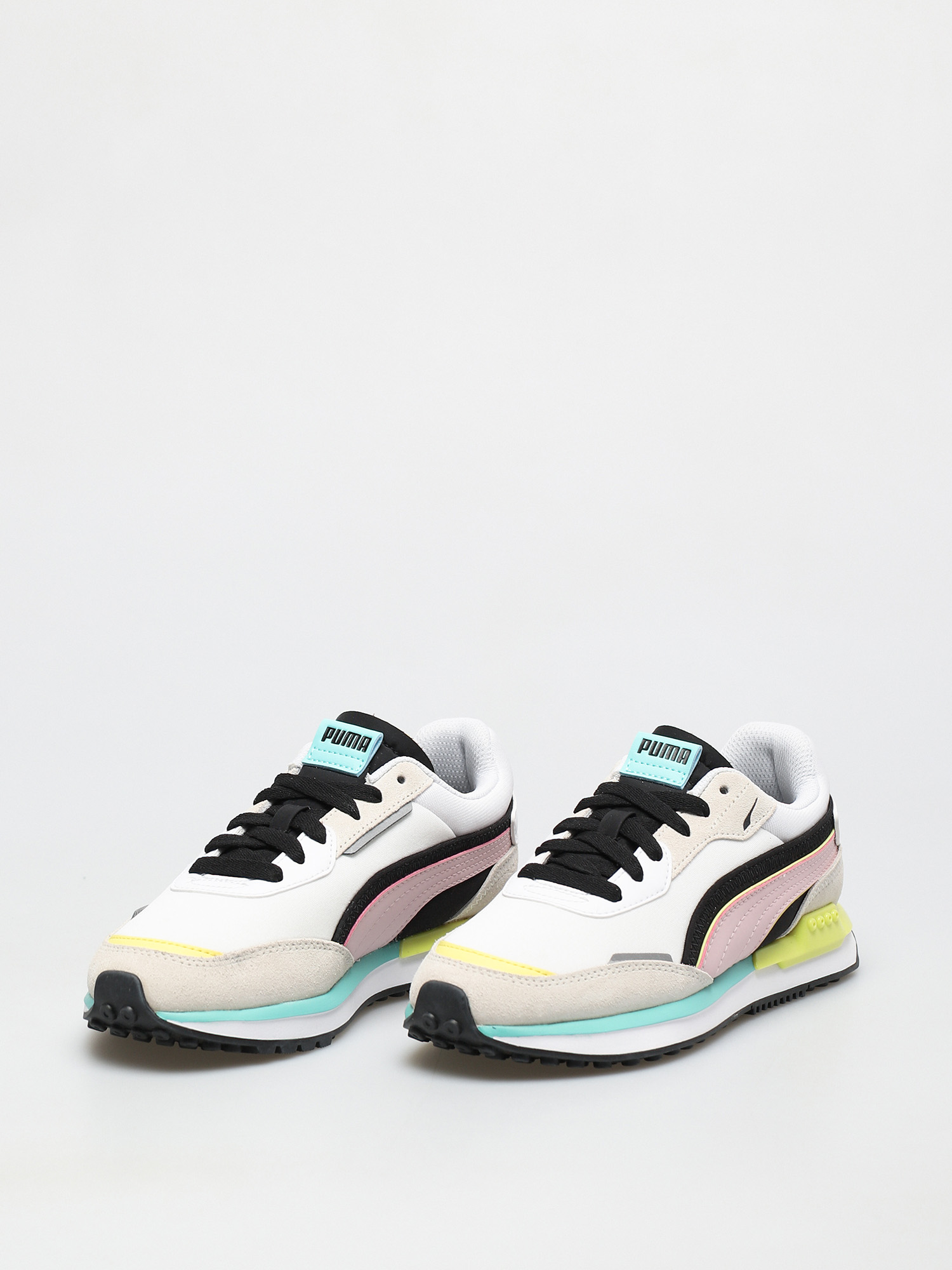 Puma City Rider Schuhe (gray/pink)