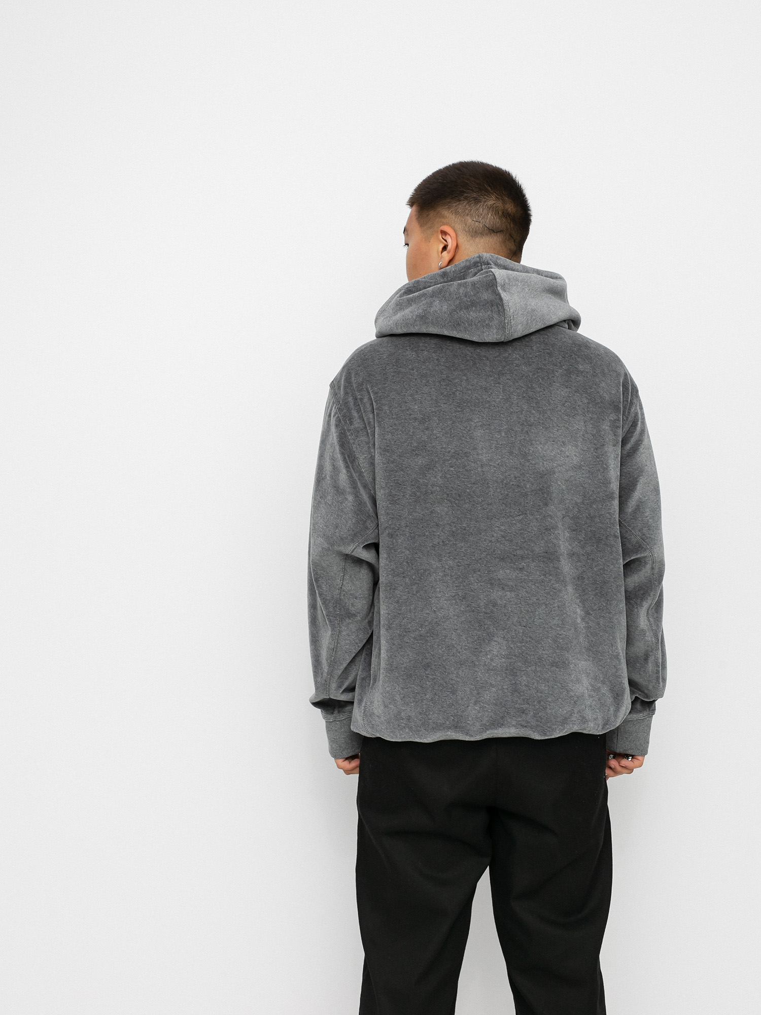 Carhartt WIP United Script HD Hoody (dark grey heather)