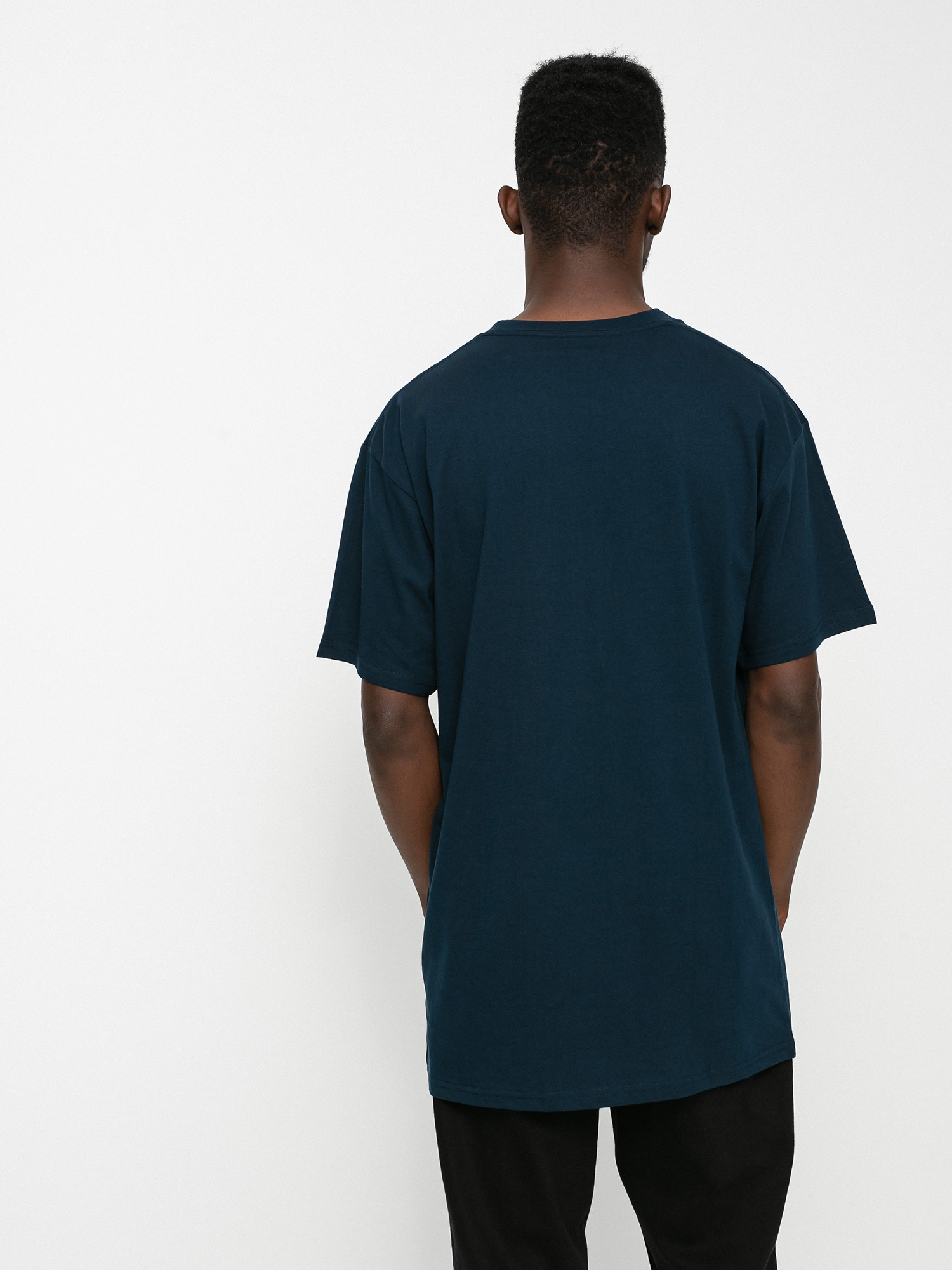 Vans Left Chest Logo T-shirt (navy/white)