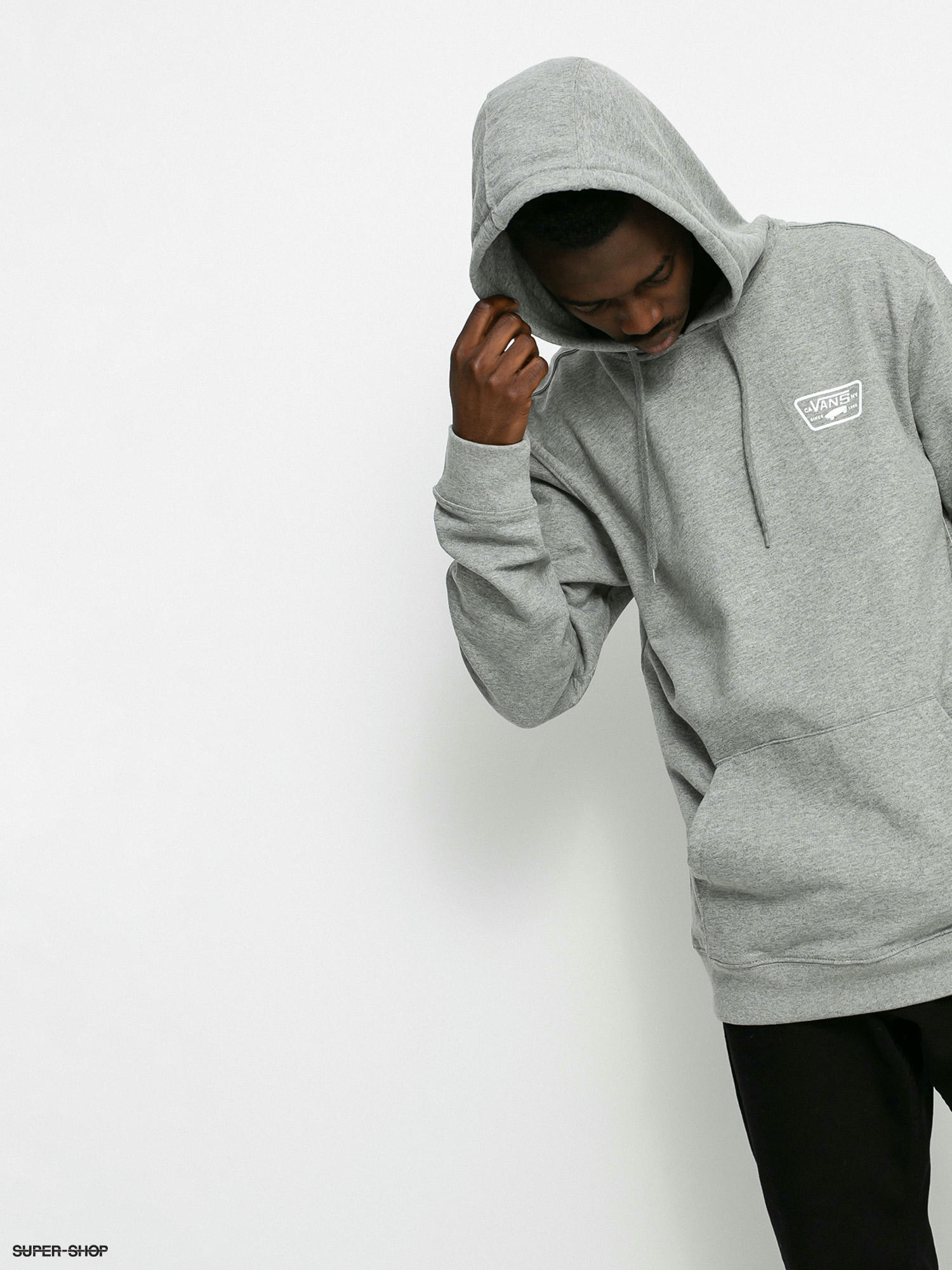 vans hoodie grey