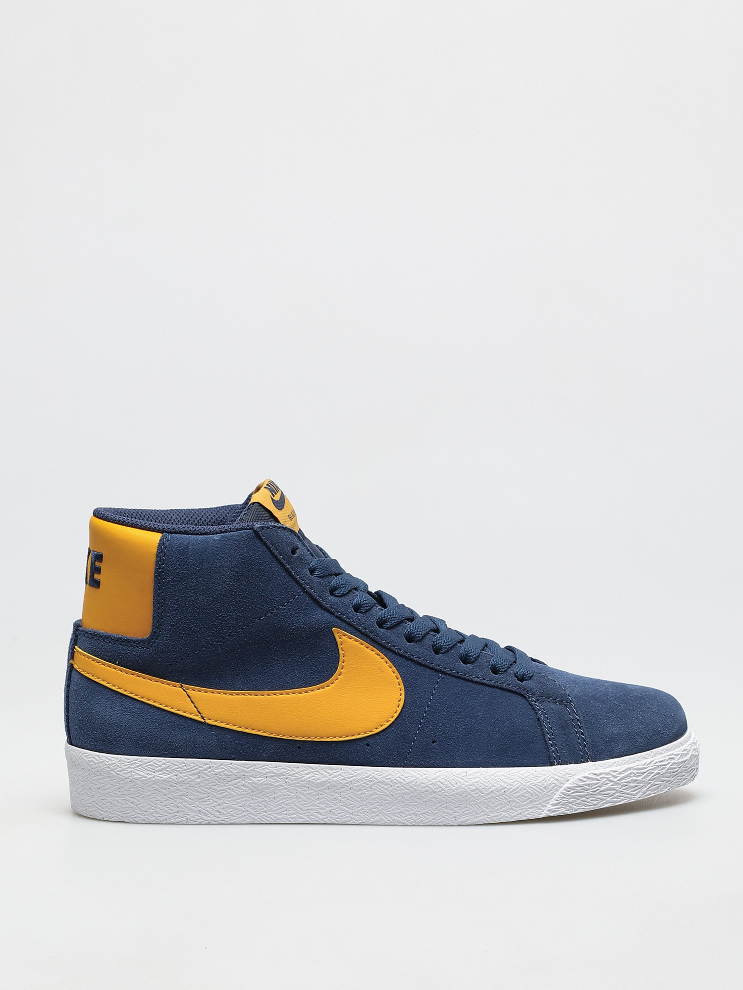 Nike SB Zoom Blazer Mid Shoes (navy/university gold navy white)